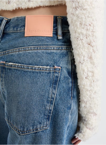 Wide leg distressed jeans ACNE STUDIOS Wide leg distressed jeans ACNE STUDIOS
