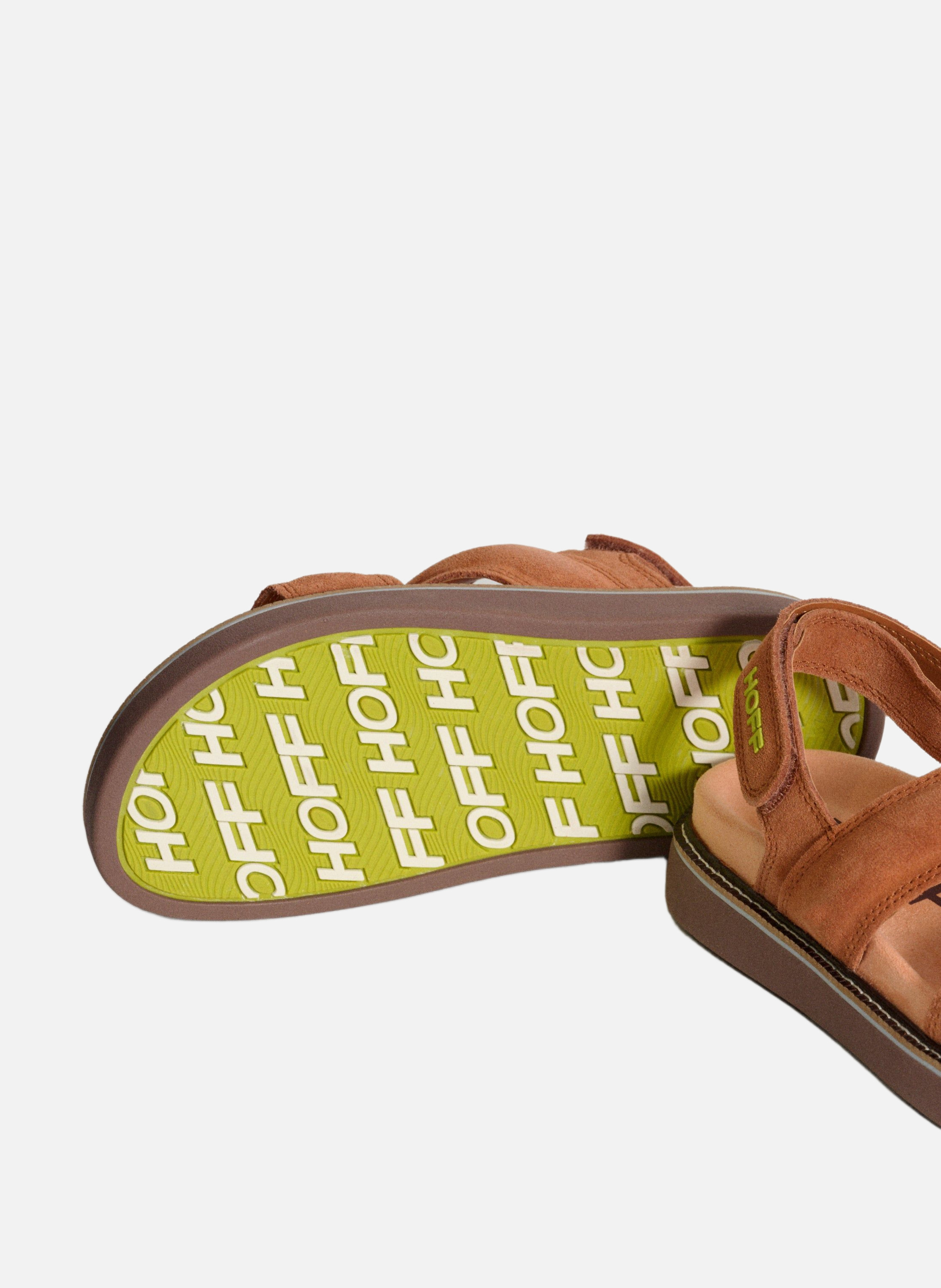 Sandales plates HOFF Marron