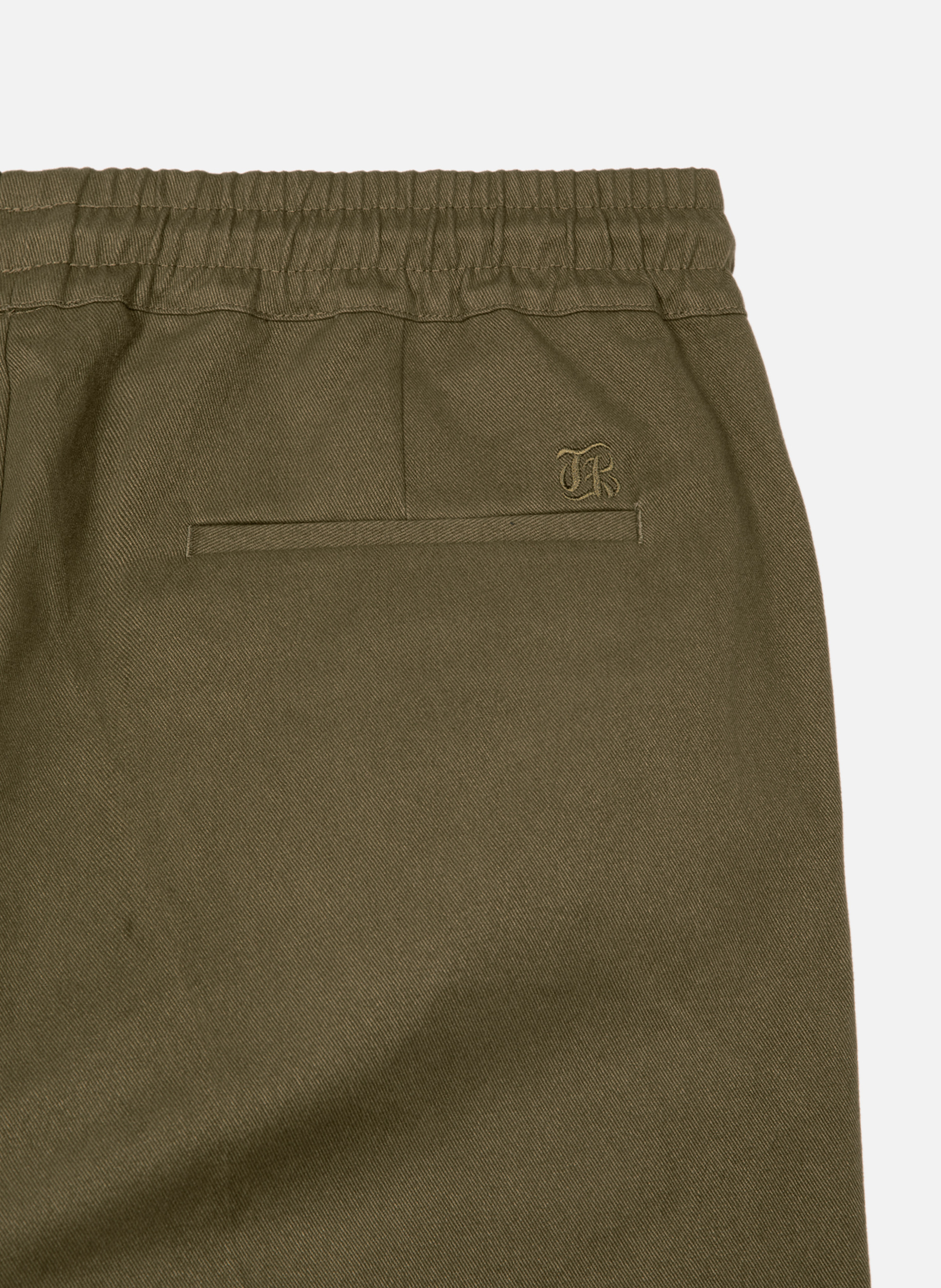 Pantalon droit taille élastiquée THE KOOPLES Vert