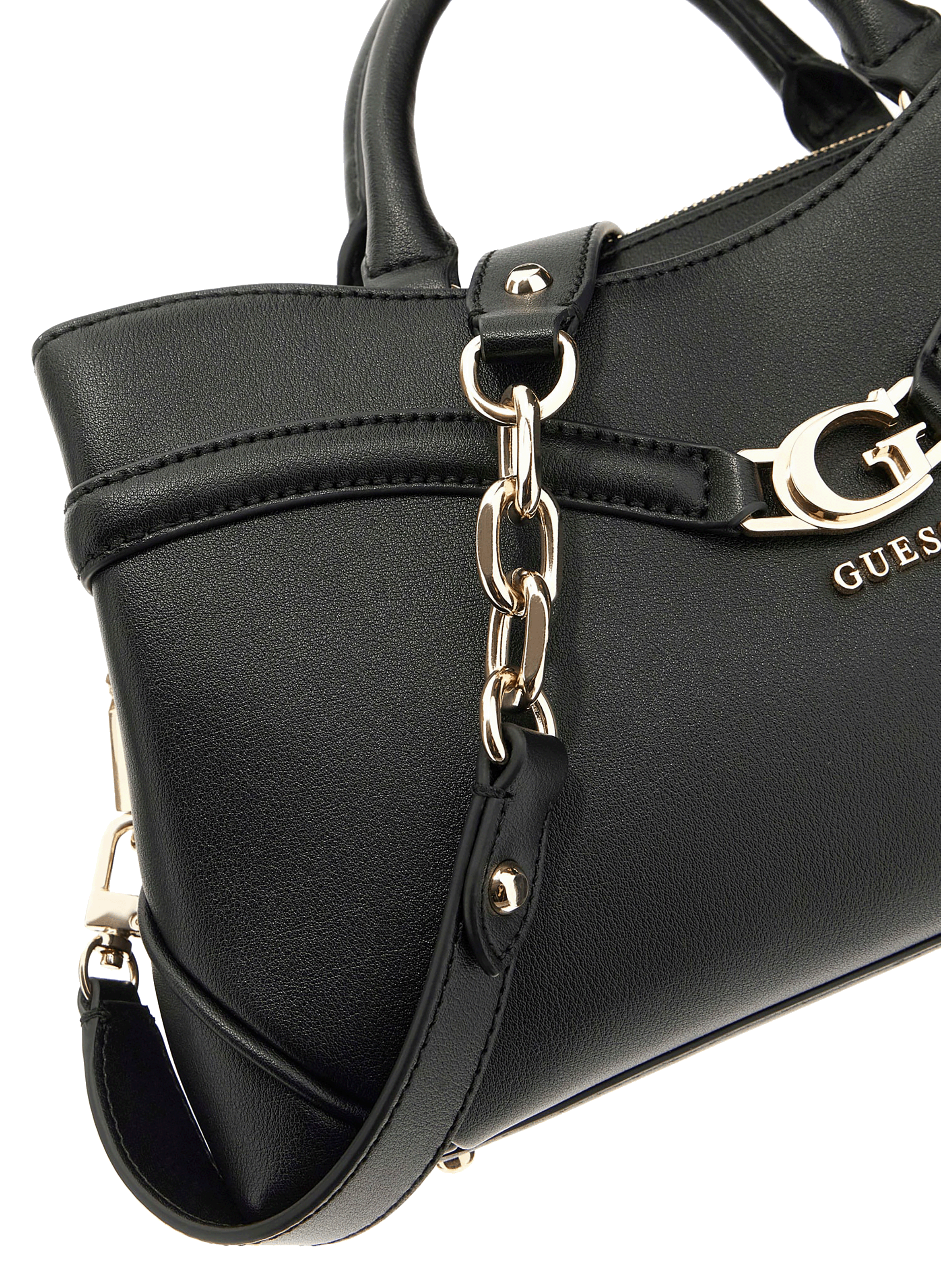 Handbag with removable shoulder strap GUESS Black