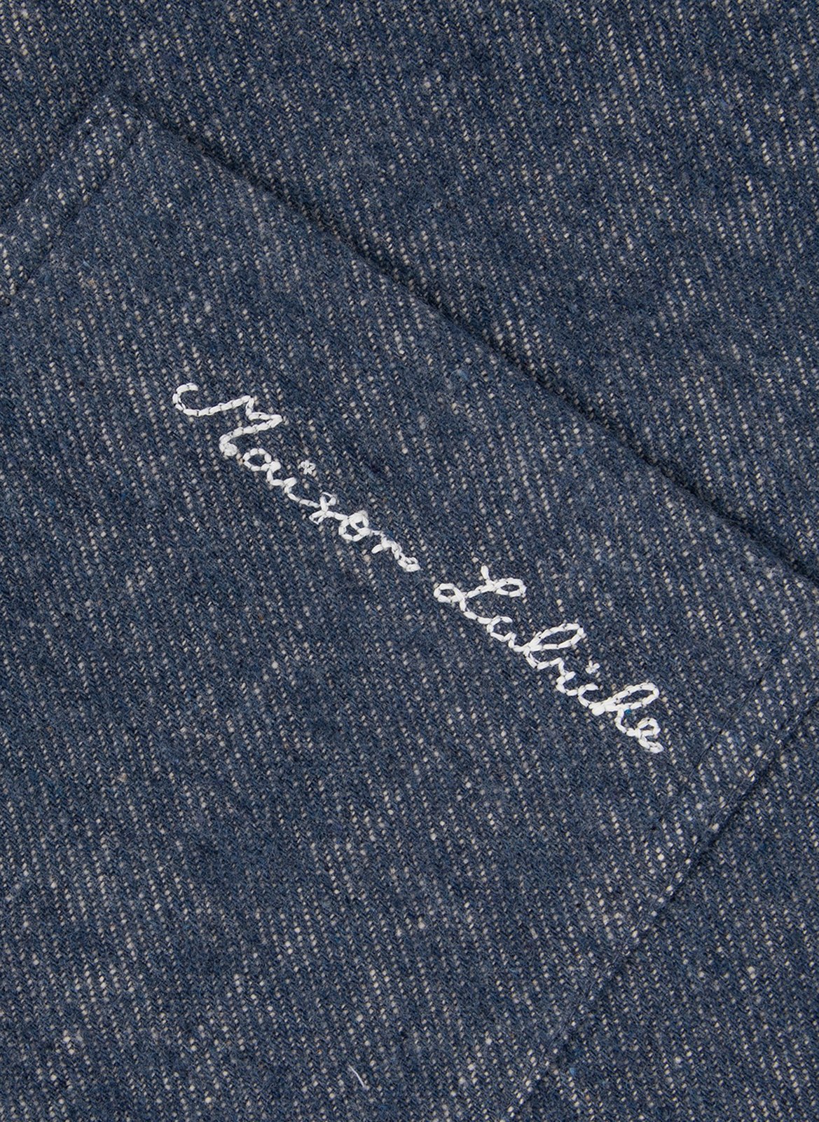 Chemise Bonne Graine denim en coton mélangé MAISON LABICHE Bleu