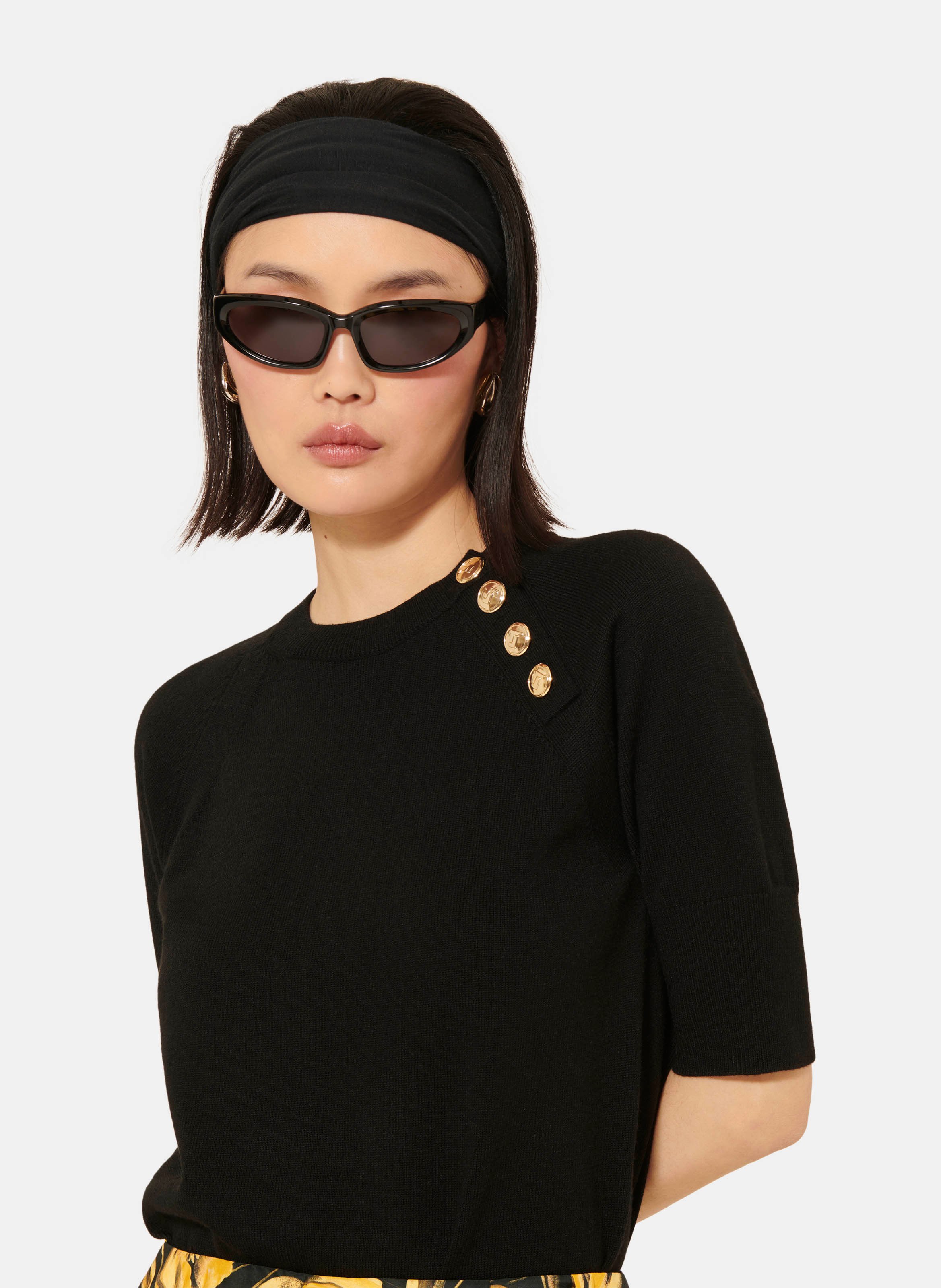 Pull pastelle TARA JARMON Noir