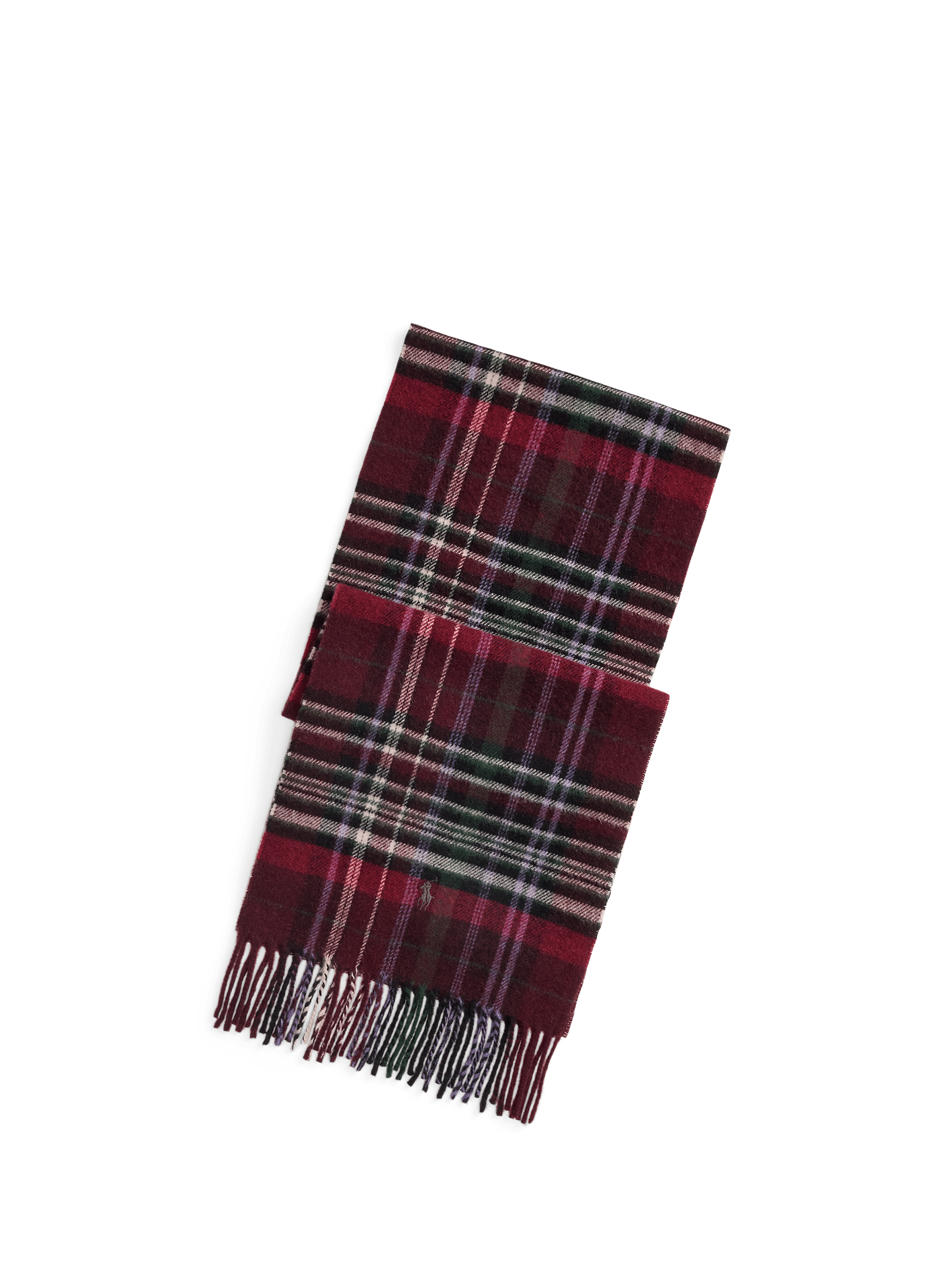 POLO RALPH LAUREN Echarpe en laine  Rouge