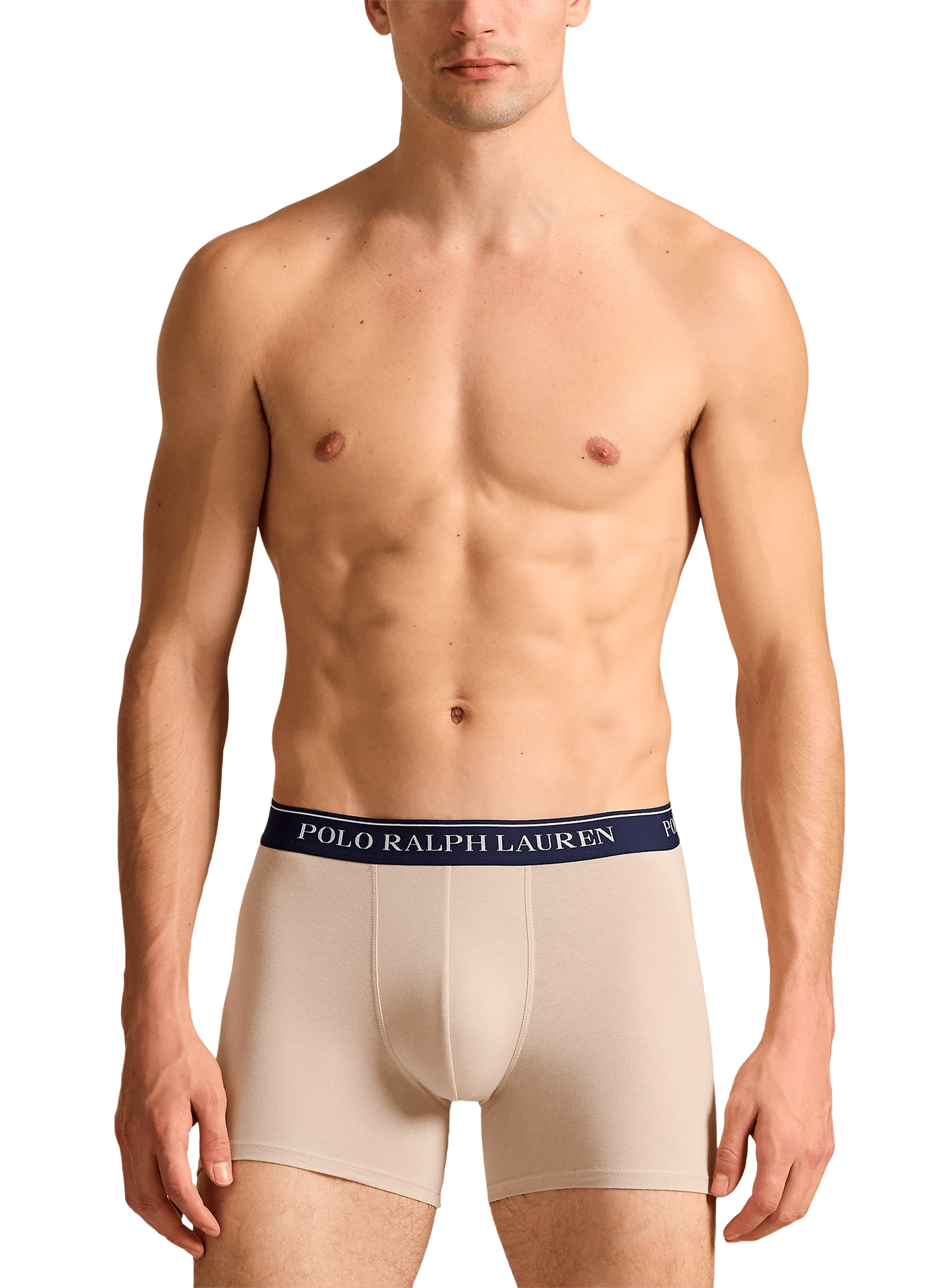 Lot de 3 boxers en coton mélangé POLO RALPH LAUREN Multicolore