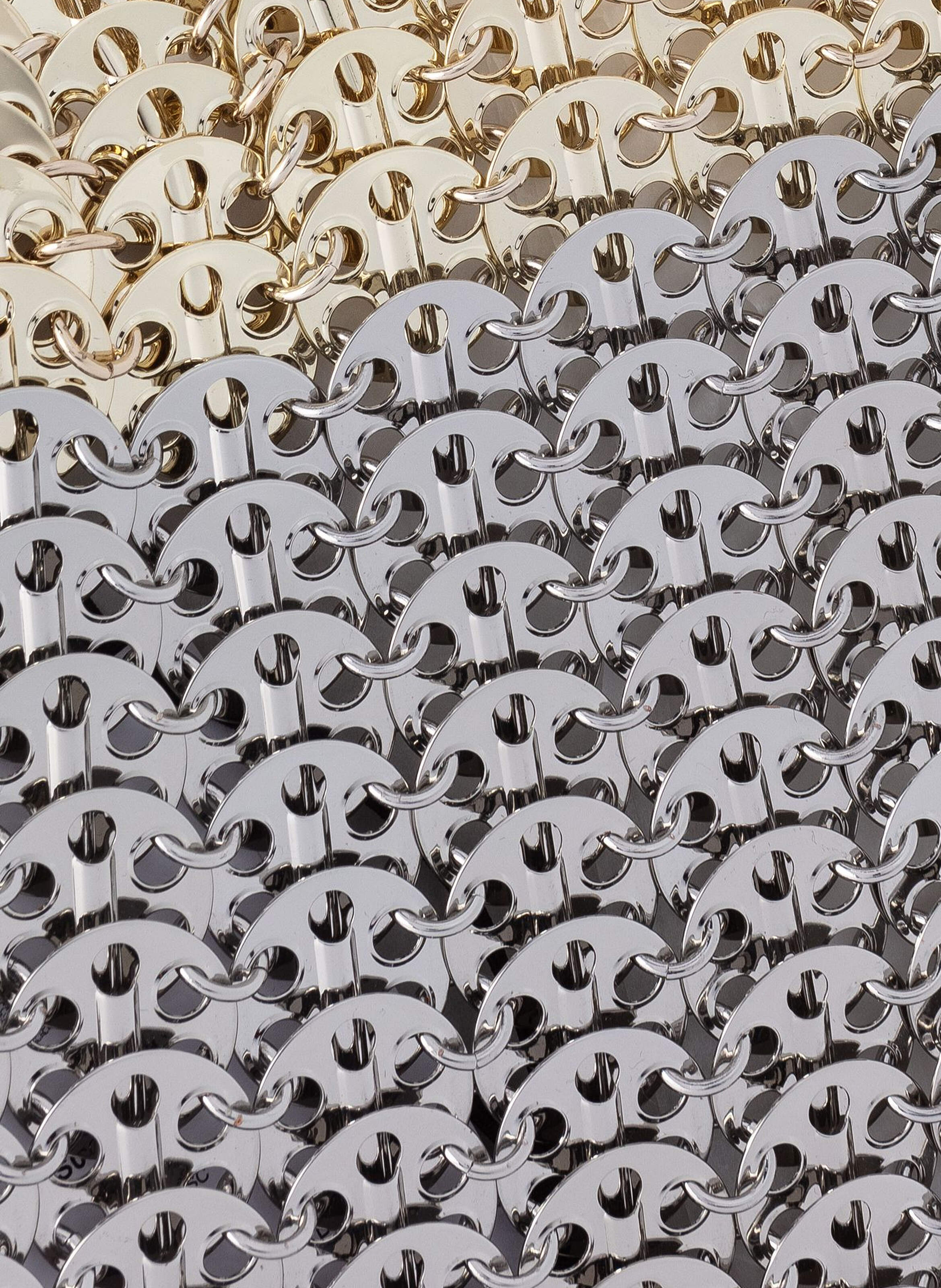 Sac iconique 1969 skyline RABANNE Argent