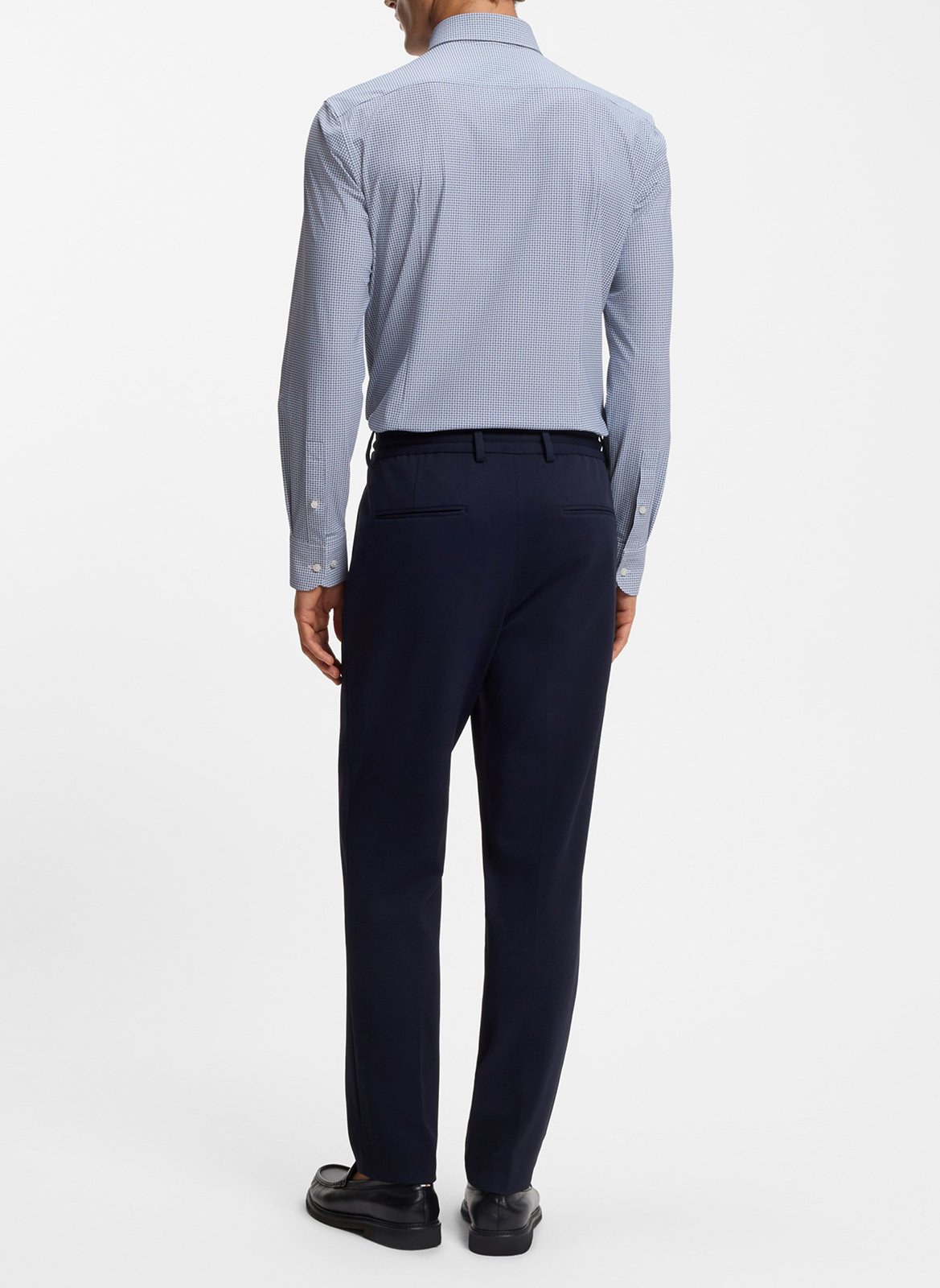 Chemise col classique slim-fit BOSS Bleu