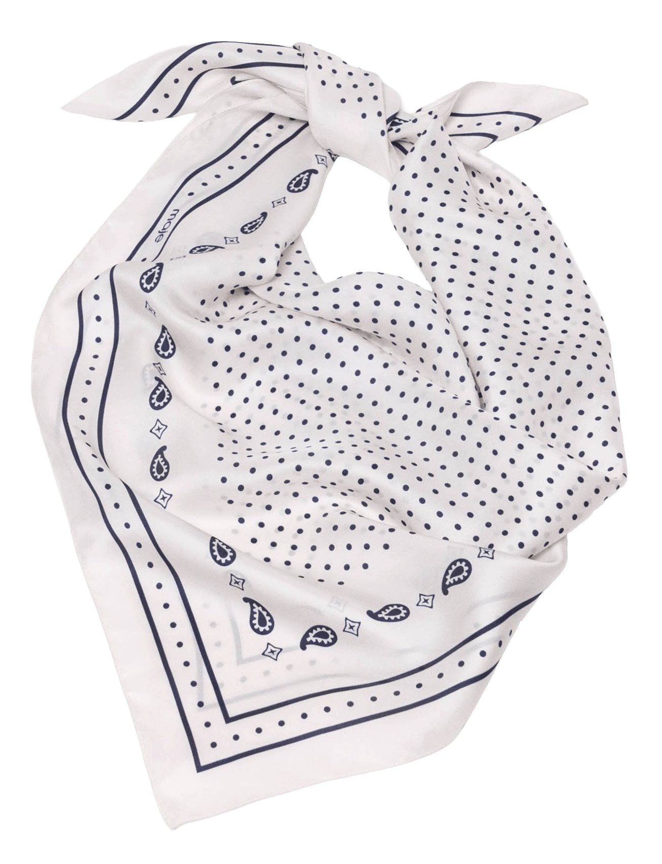 Foulard en soie MAJE Beige