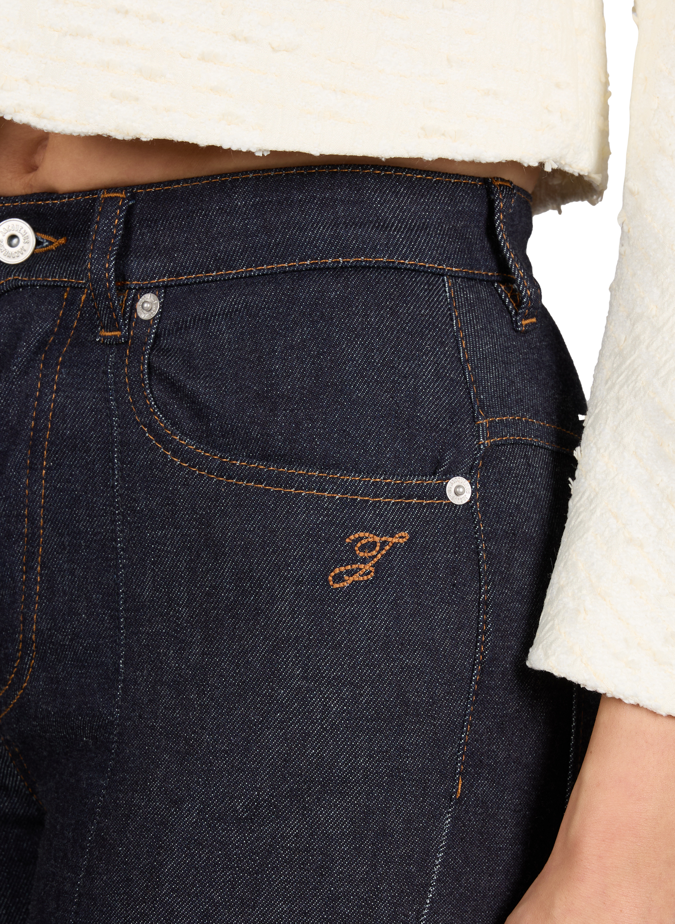 Le De-Nîmes Capri en coton JACQUEMUS Bleu