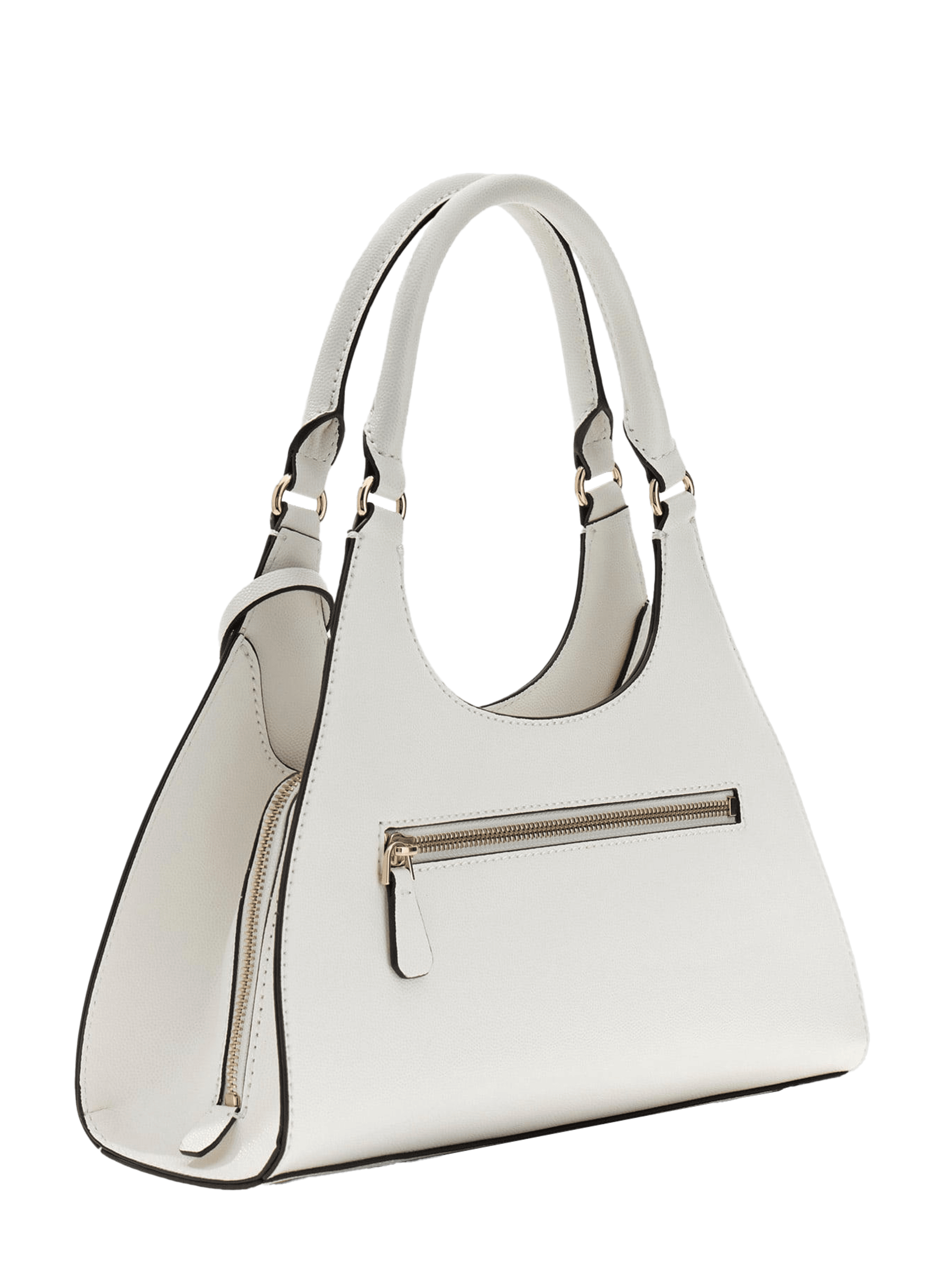 Borsa a tracolla Isobel con tracolla removibile GUESS Bianco