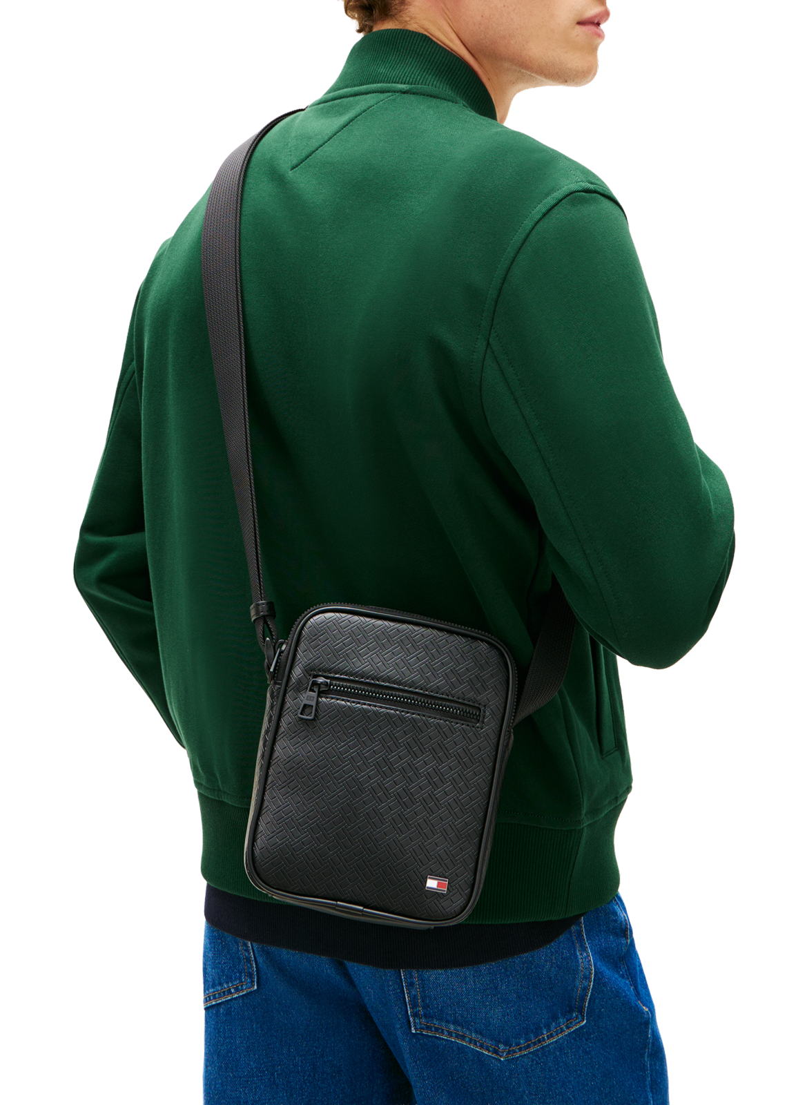 Logo satchel TOMMY HILFIGER Black