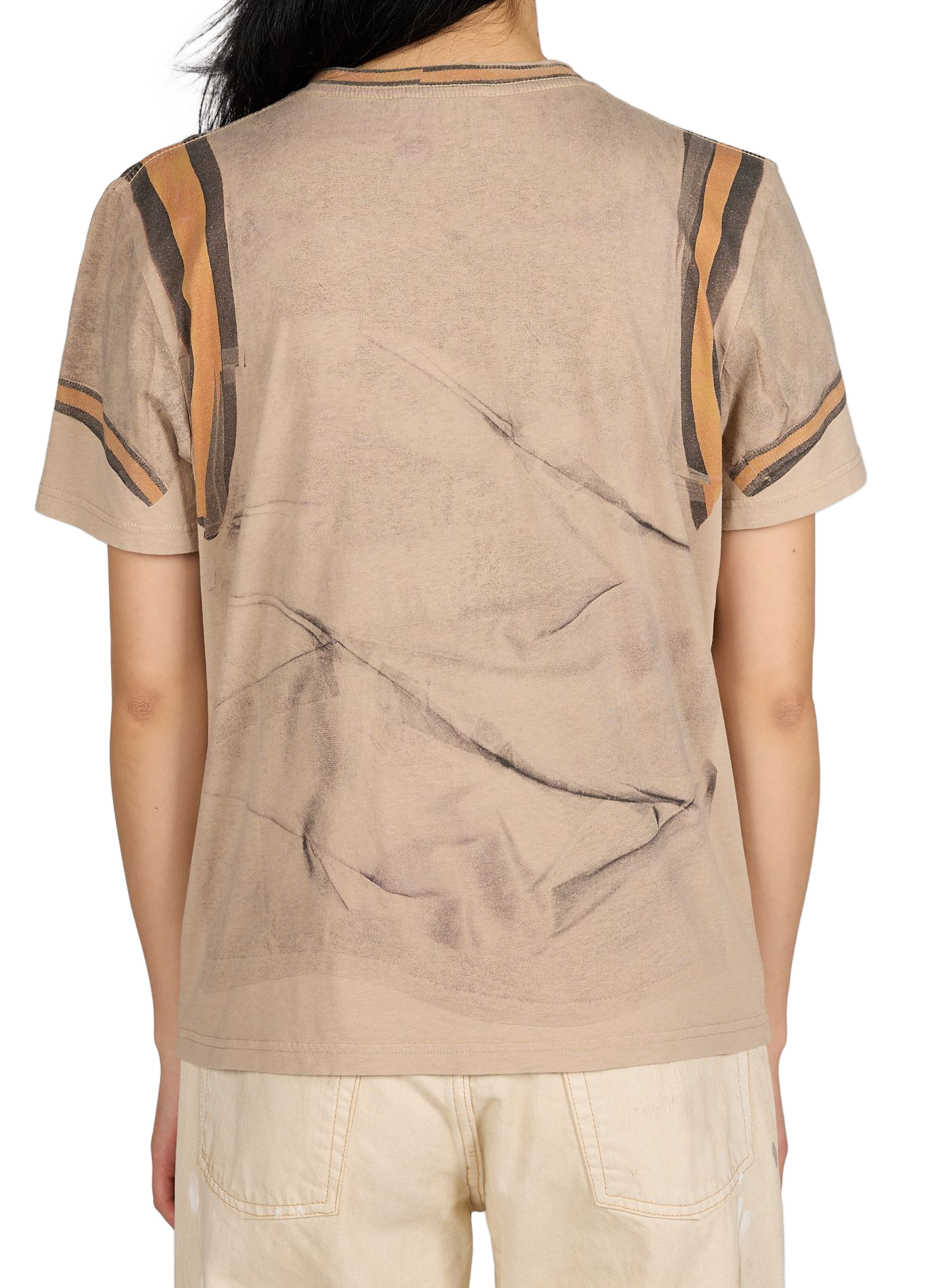 Bedrukt T-shirt van biologisch katoen ACNE STUDIOS Veelkleurig