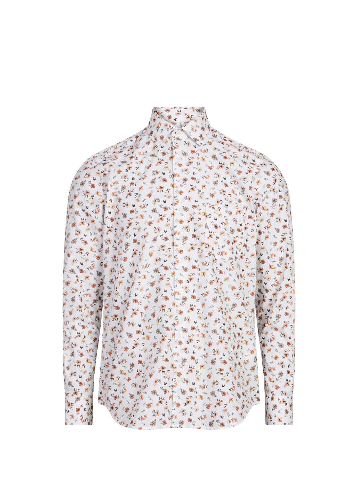 Chemise en popeline de coton imprimé floral  EDEN PARK Multicolore