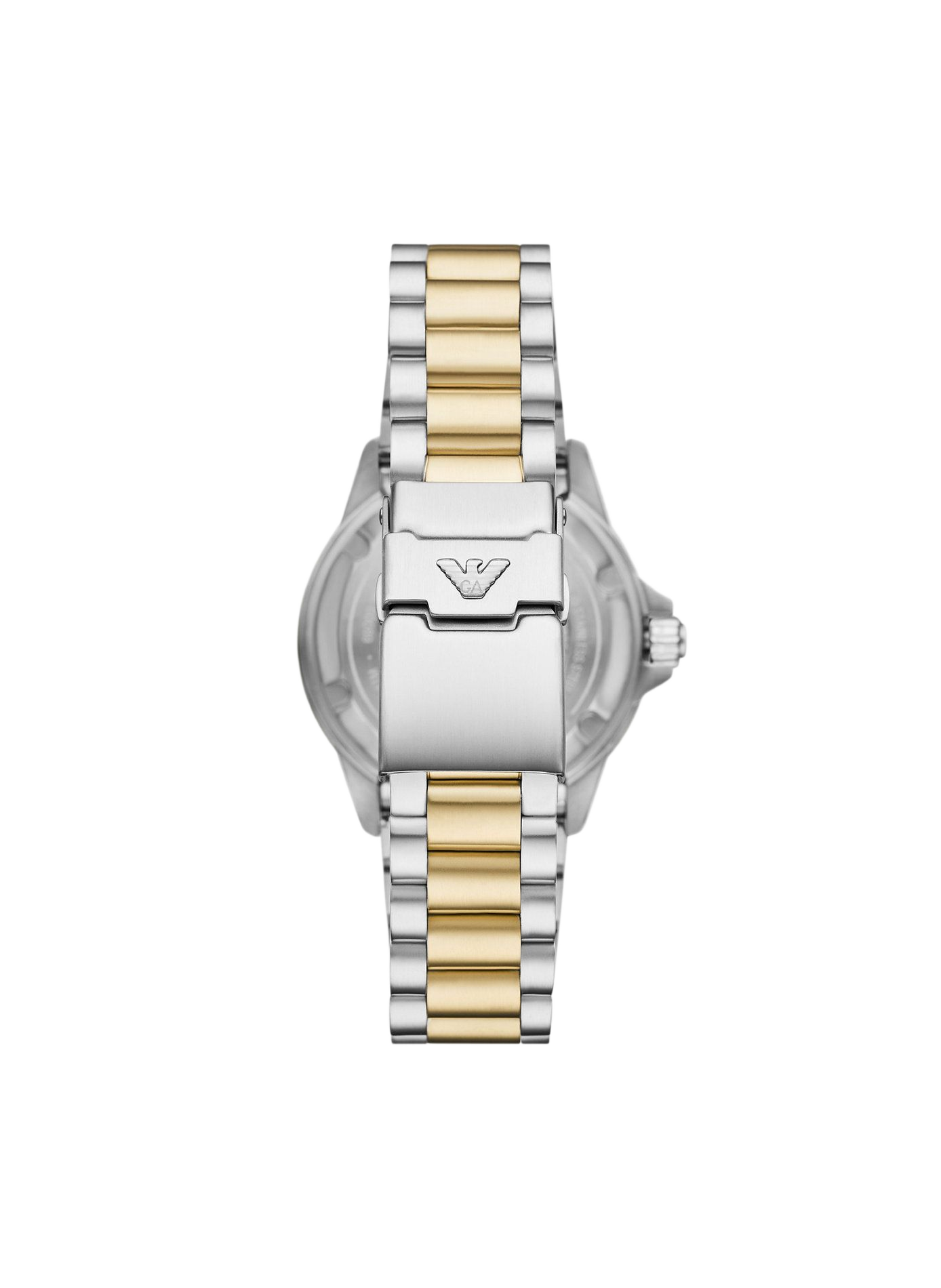 Montre automatique Sea Explorer en acier inoxydable ARMANI MONTRES Noir