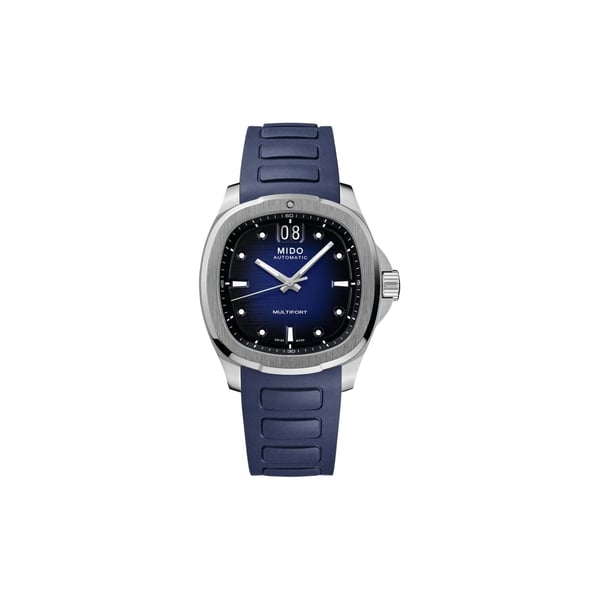Montre Multifort TV Big Date en acier inoxydable Montre Multifort TV Big Date en acier inoxydable