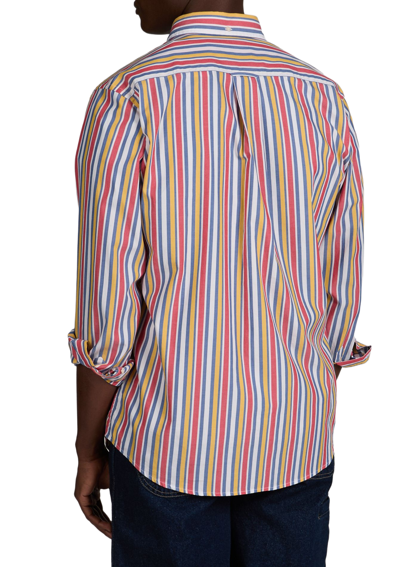 Rechte gestreepte katoenen blouse GANT Veelkleurig