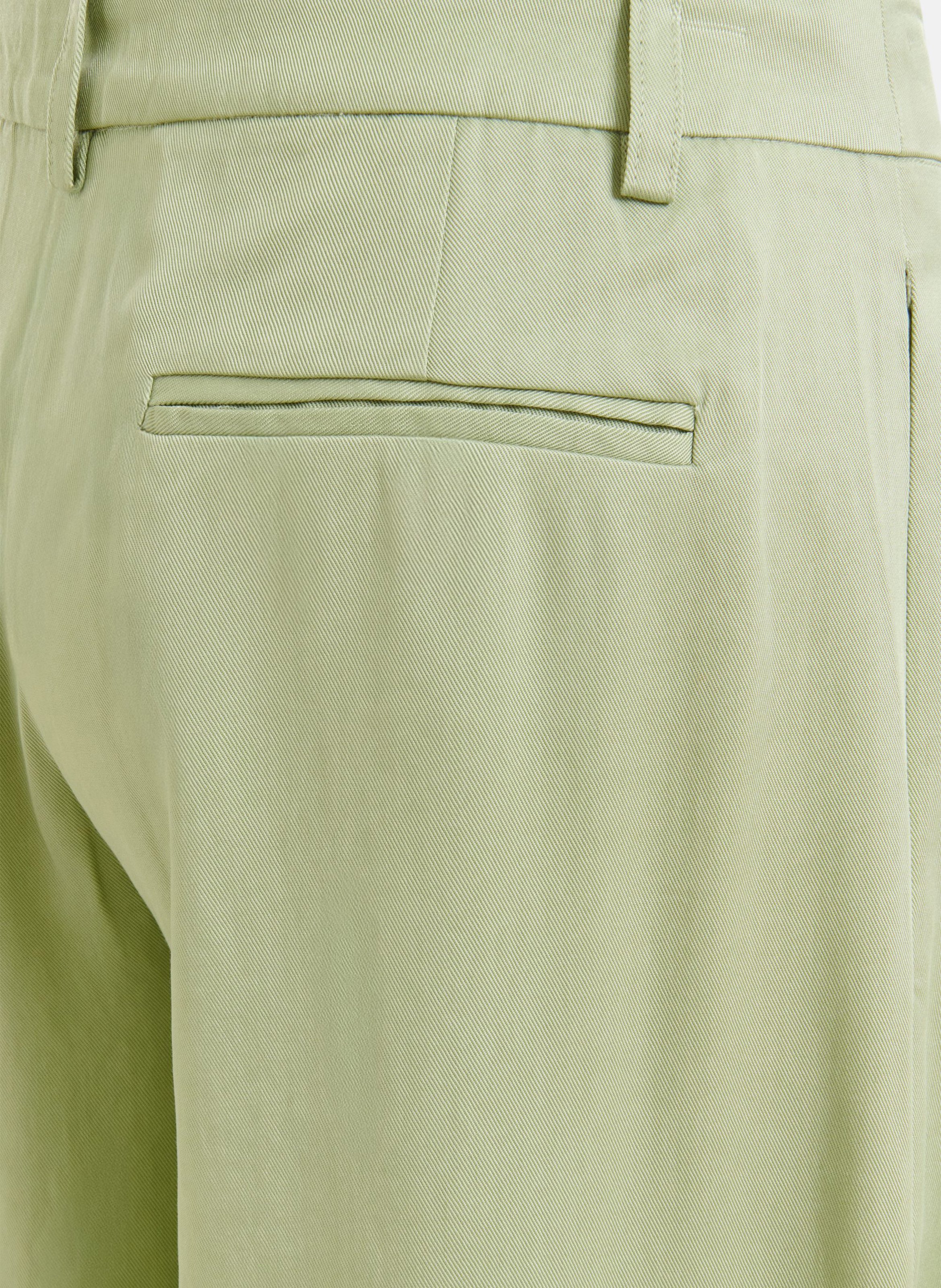 Pantalon large justicia ESSENTIEL ANTWERP Vert
