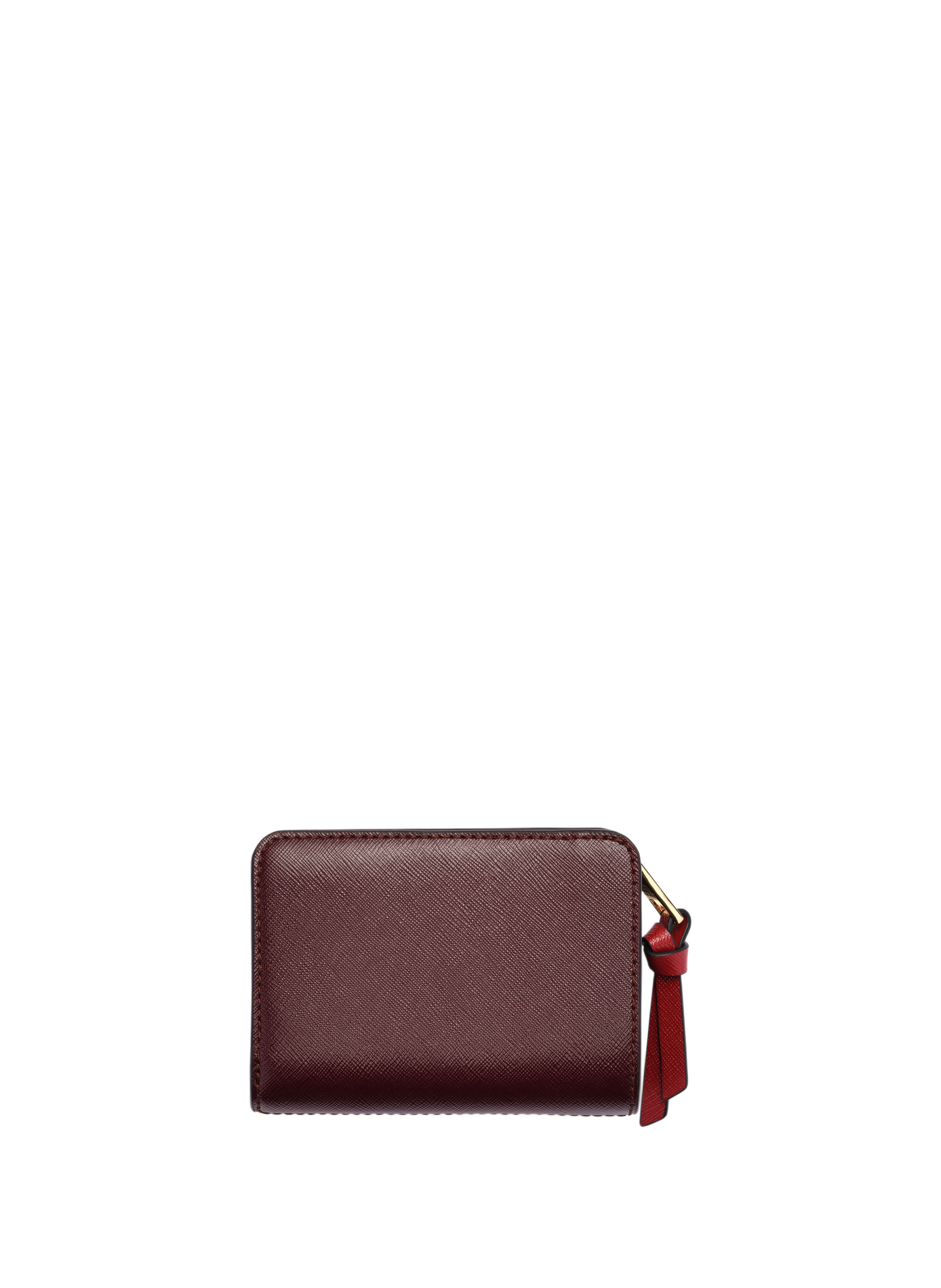 The Snapshot Mini Compact leather wallet MARC JACOBS Black
