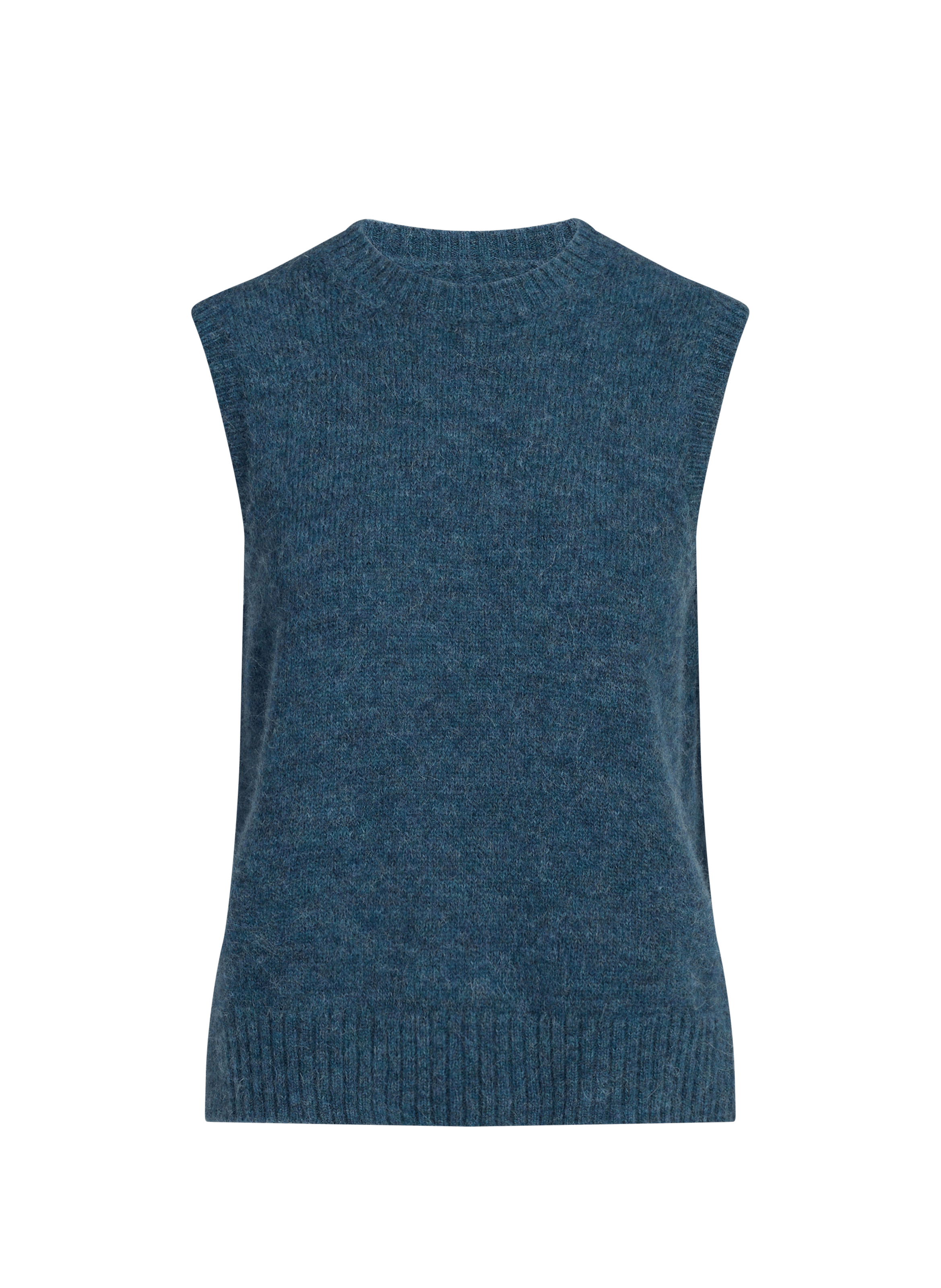 Ärmelloser Pullover Bilet aus Alpaka-Mischgewebe SAISON 1865 Blau