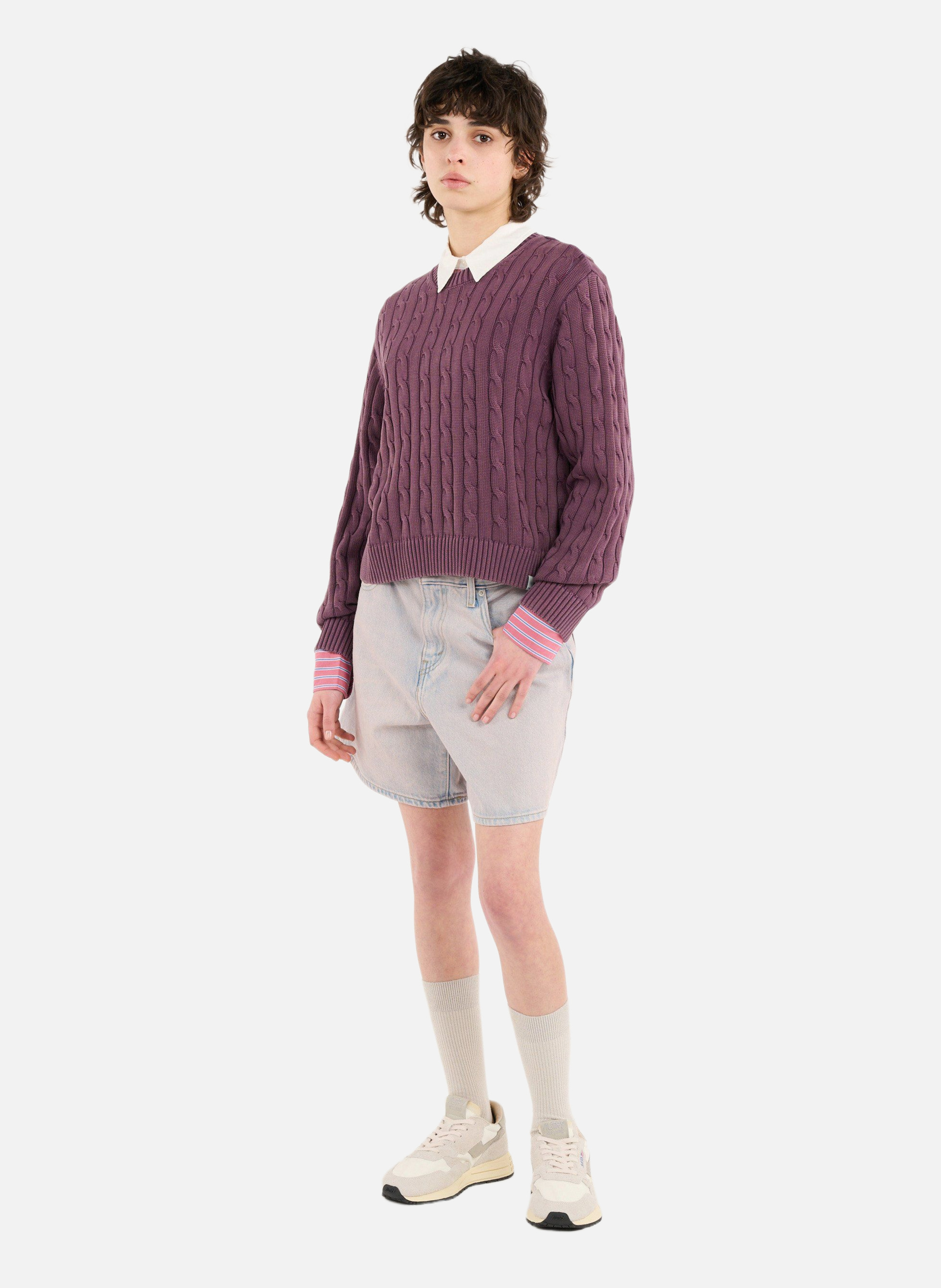 Pull w' carter sweater CARHARTT WIP Violet