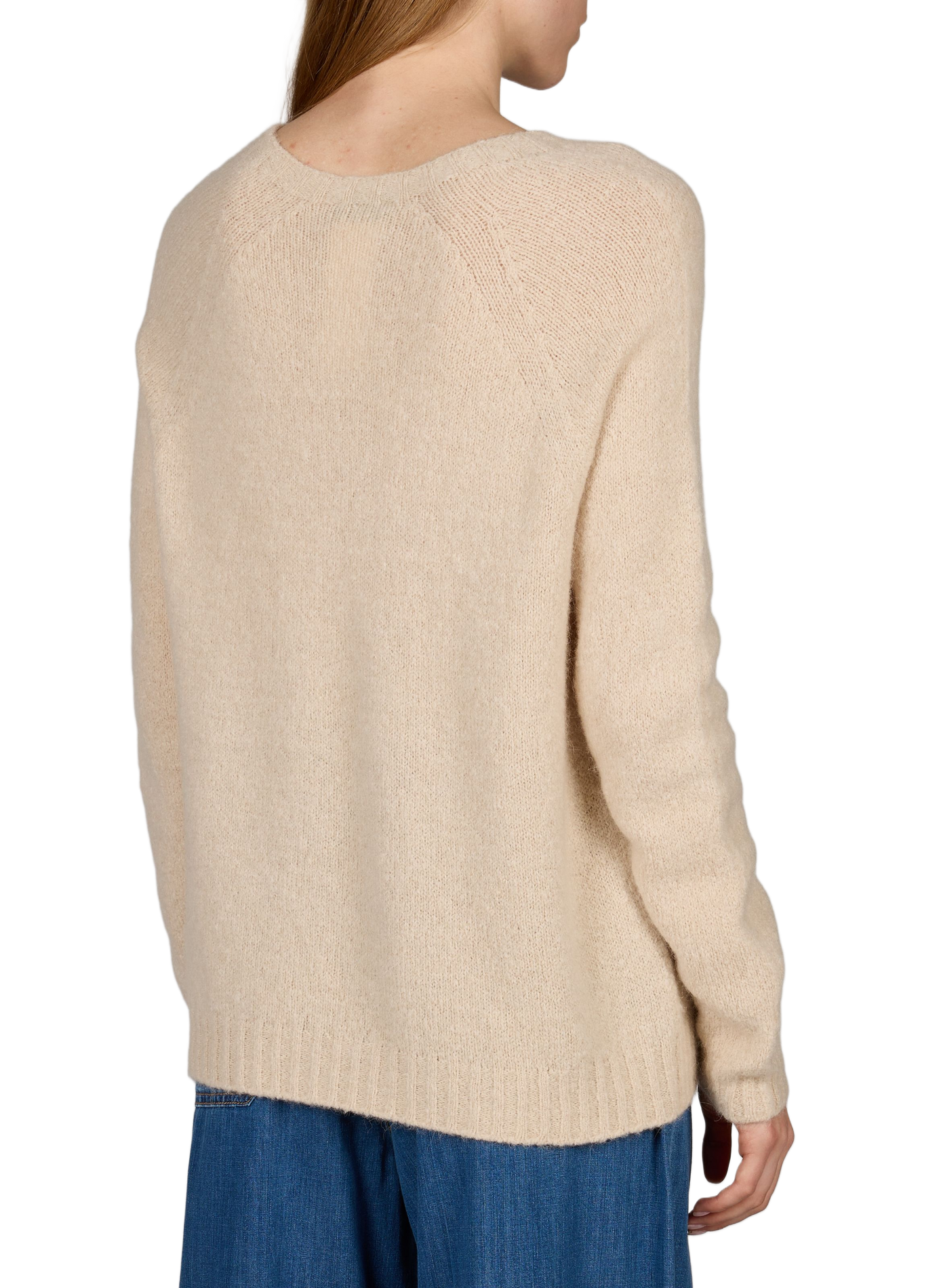 Solid Boat Neck Sweater MAX MARA WEEK END Beige