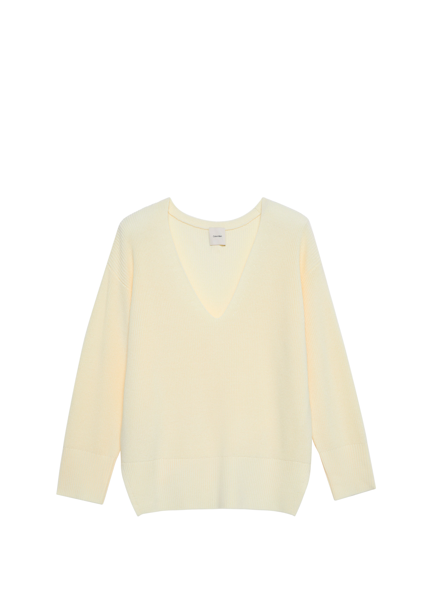 Slim-Fit Hose aus Popeline CALVIN KLEIN Beige