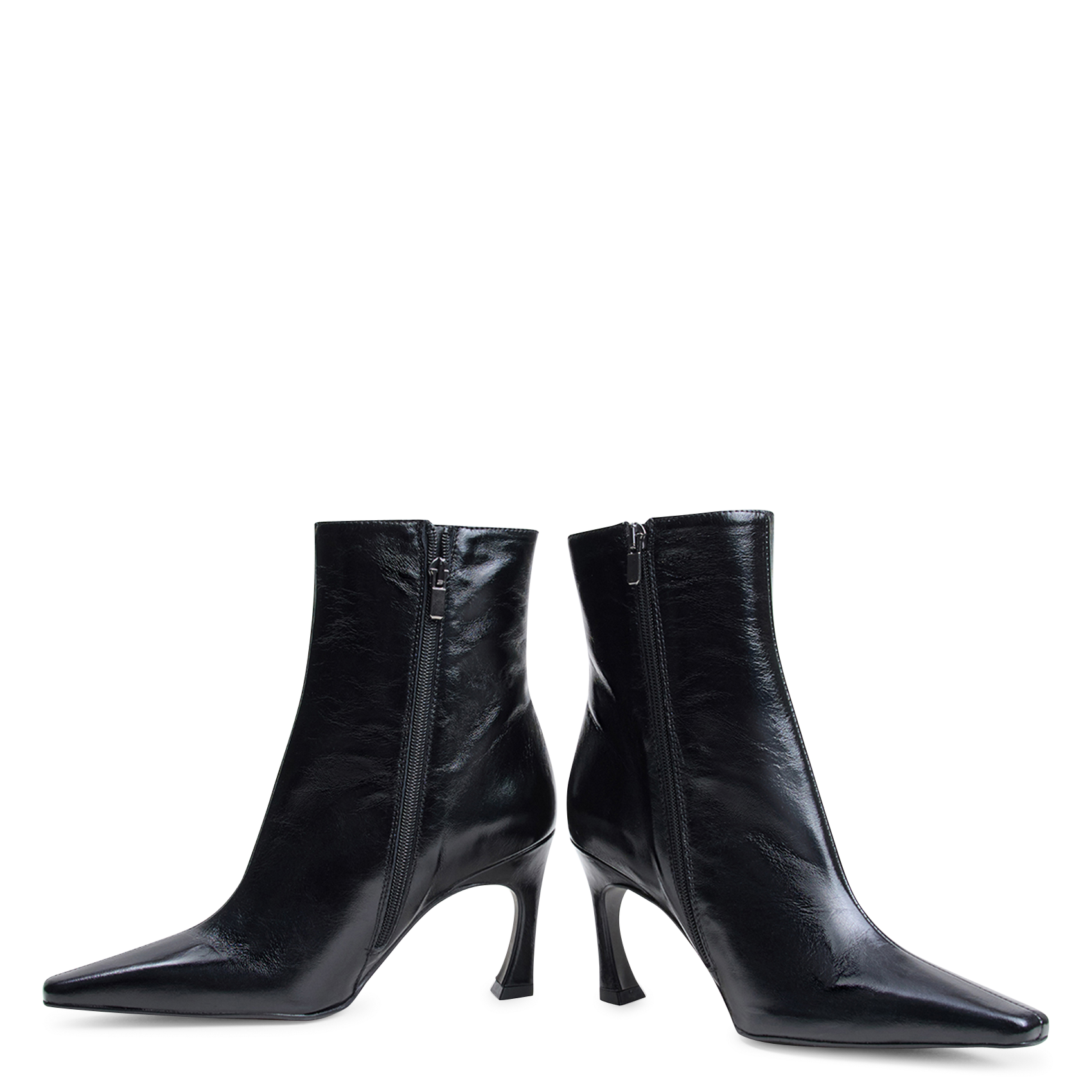 Bottines en cuir bronzo JONAK Noir