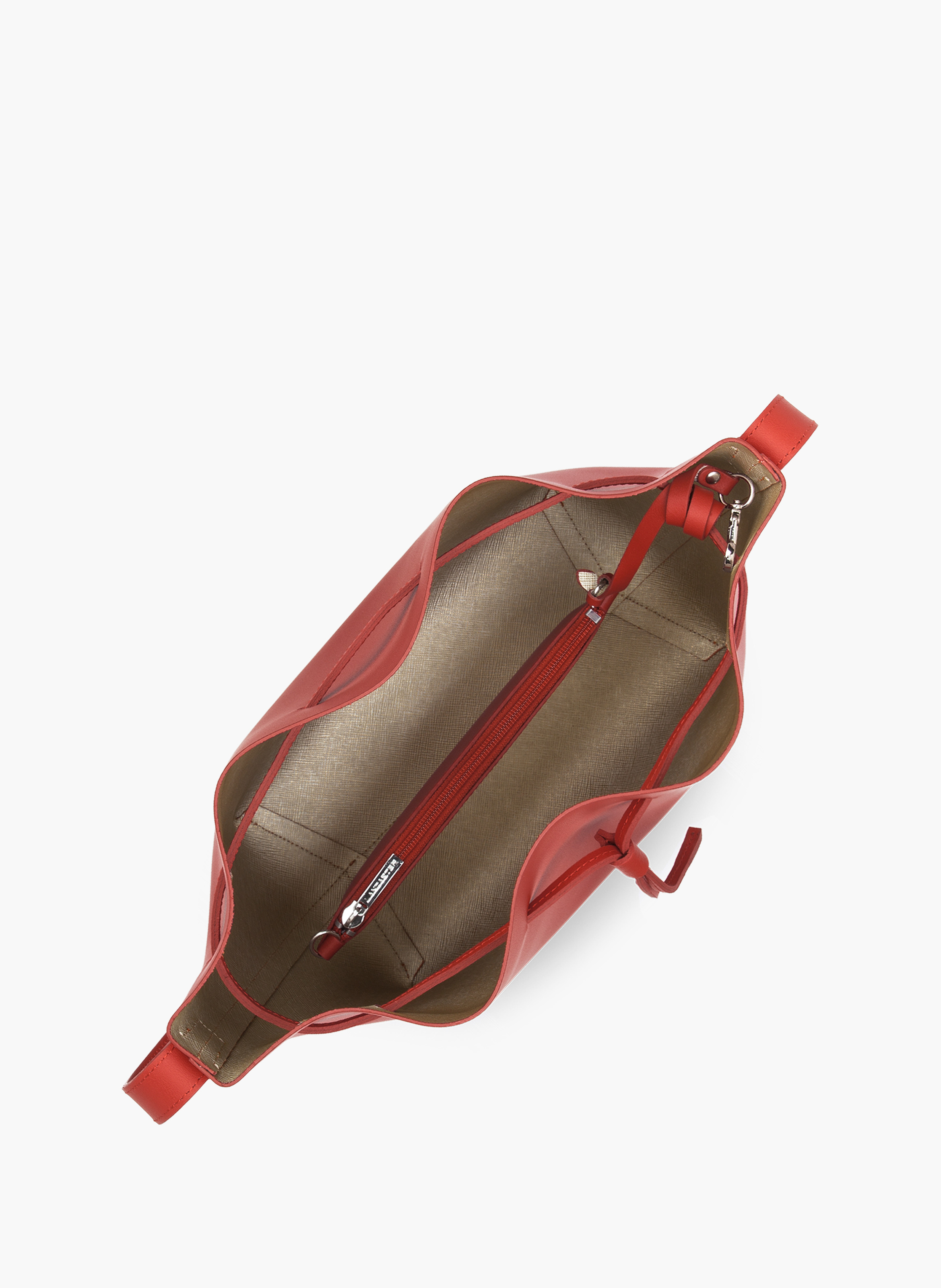 Grand sac bourse - pur & element city LANCASTER Rouge