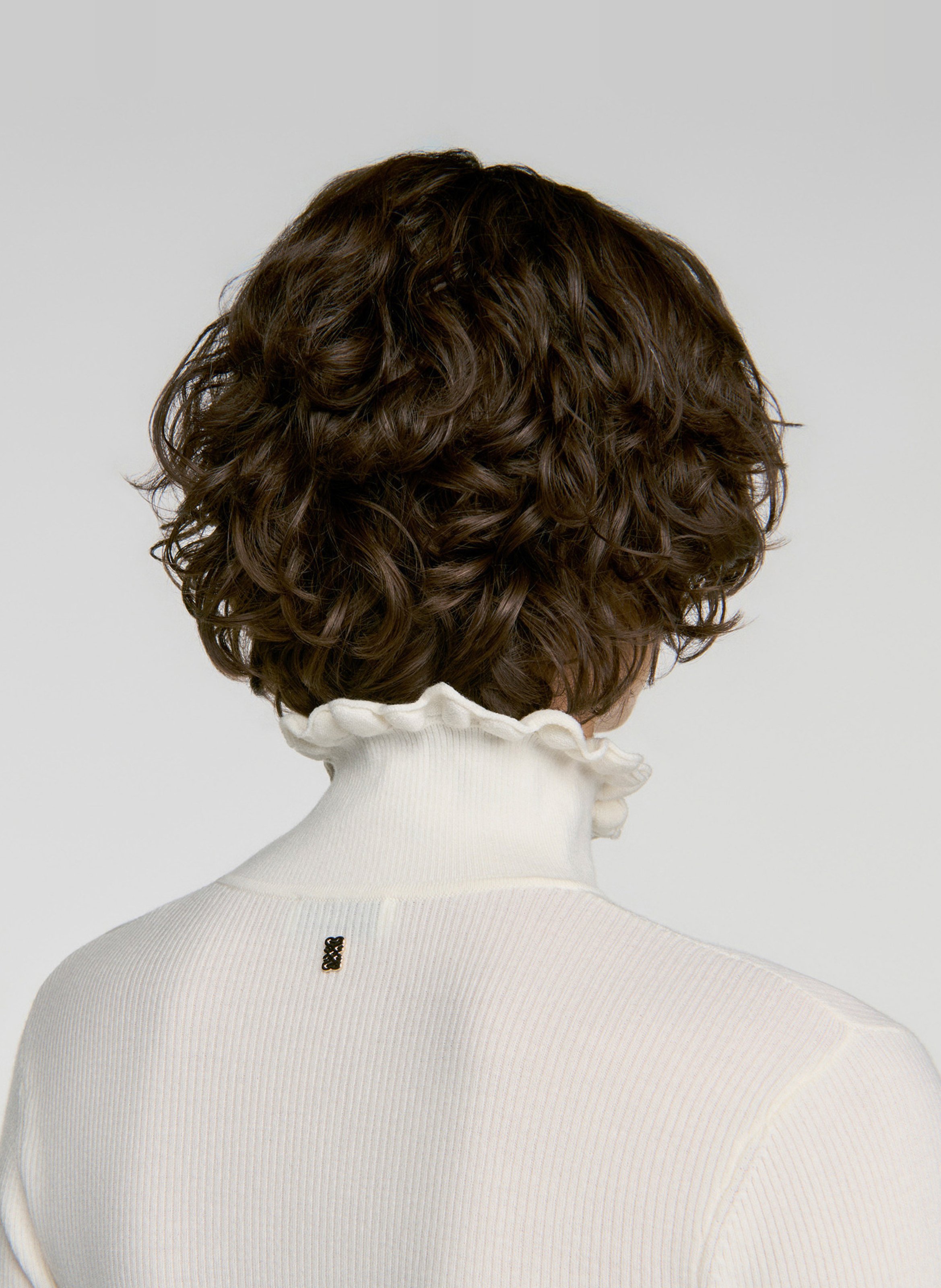 Pull moulant en laine mélangée SANDRO Beige
