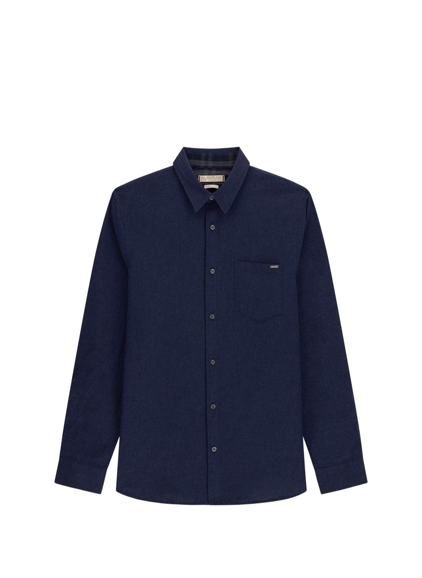 Baumwollhemd GUESS Blau