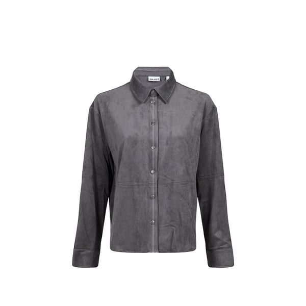 Top ample boutonné aspect daim Top ample boutonné aspect daim