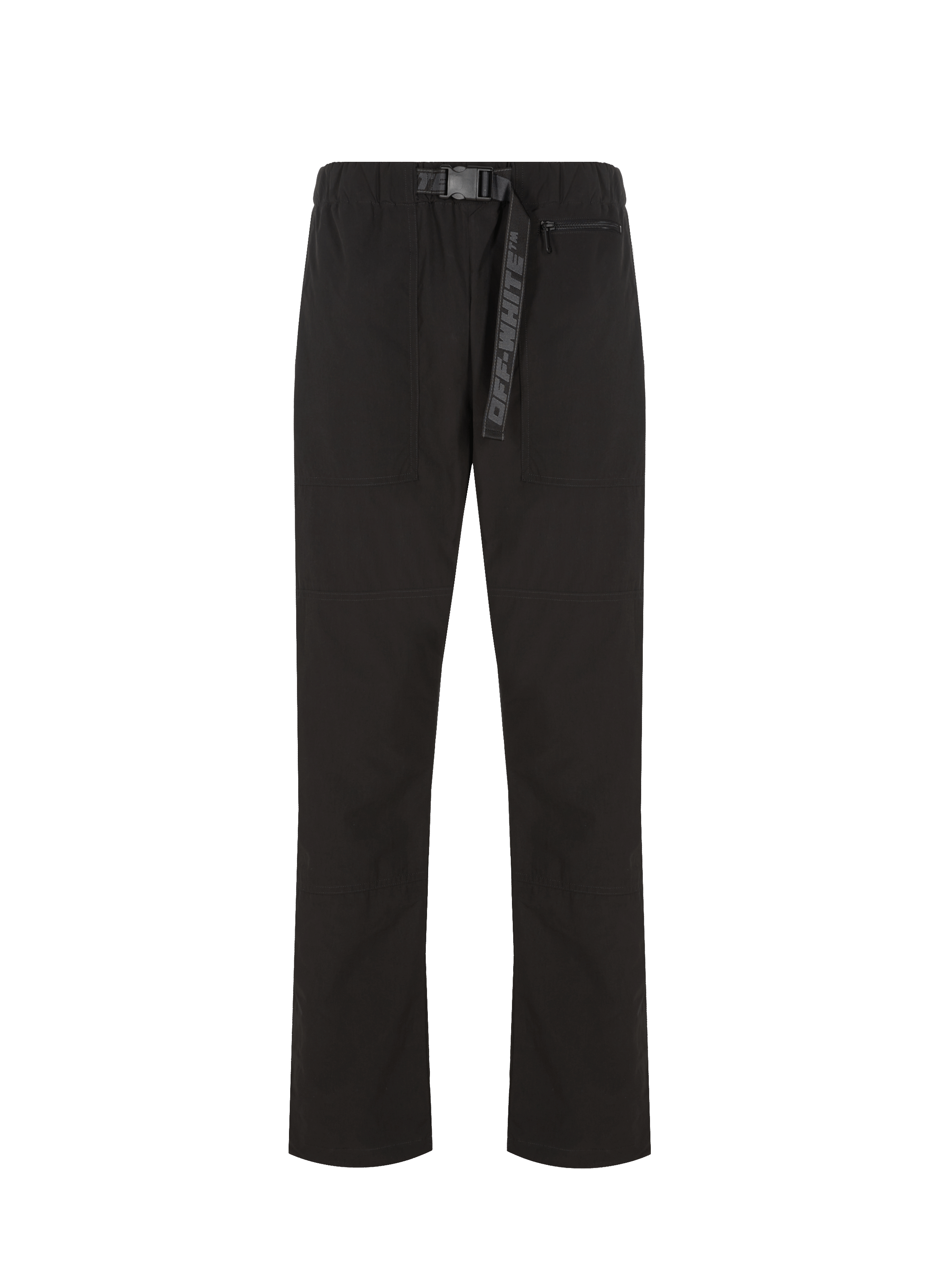 Pantalon droit en polyamide mélangé