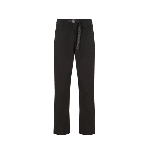 Pantalon droit en polyamide mélangé