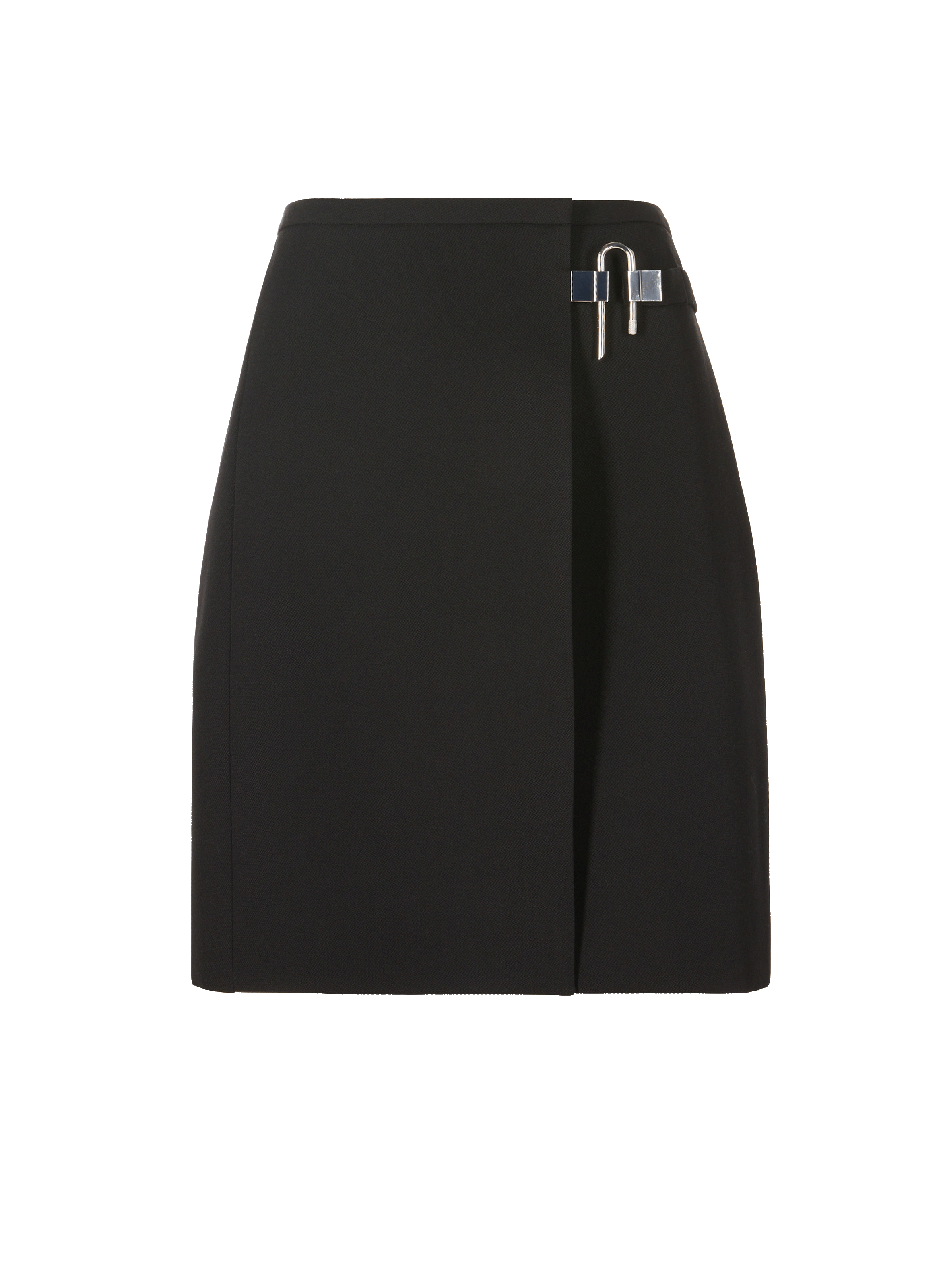 Jupe courte en laine