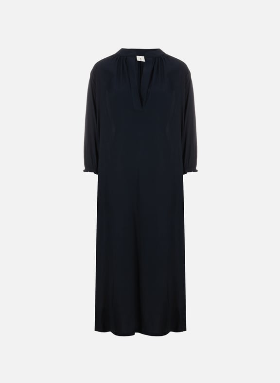 Robe midi Ava fluide Noir by SAISON 1865 SAISON 1865 Robe midi Ava fluide Noir