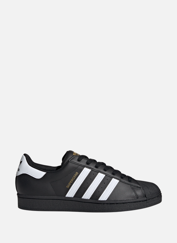 ADIDAS Superstar leather sneakers Black