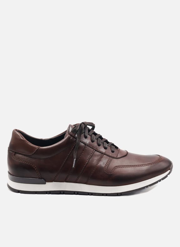 Sneakers cuir lisse Marron by JULES & JENN JULES & JENN Sneakers cuir lisse Marron