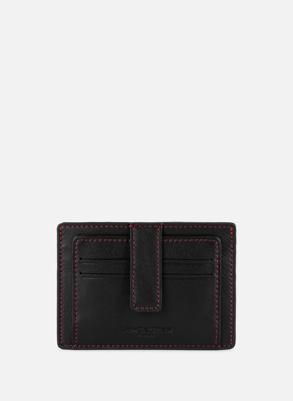Porte-cartes - soft vintage homme Noir by LANCASTER LANCASTER Porte-cartes - soft vintage homme Noir