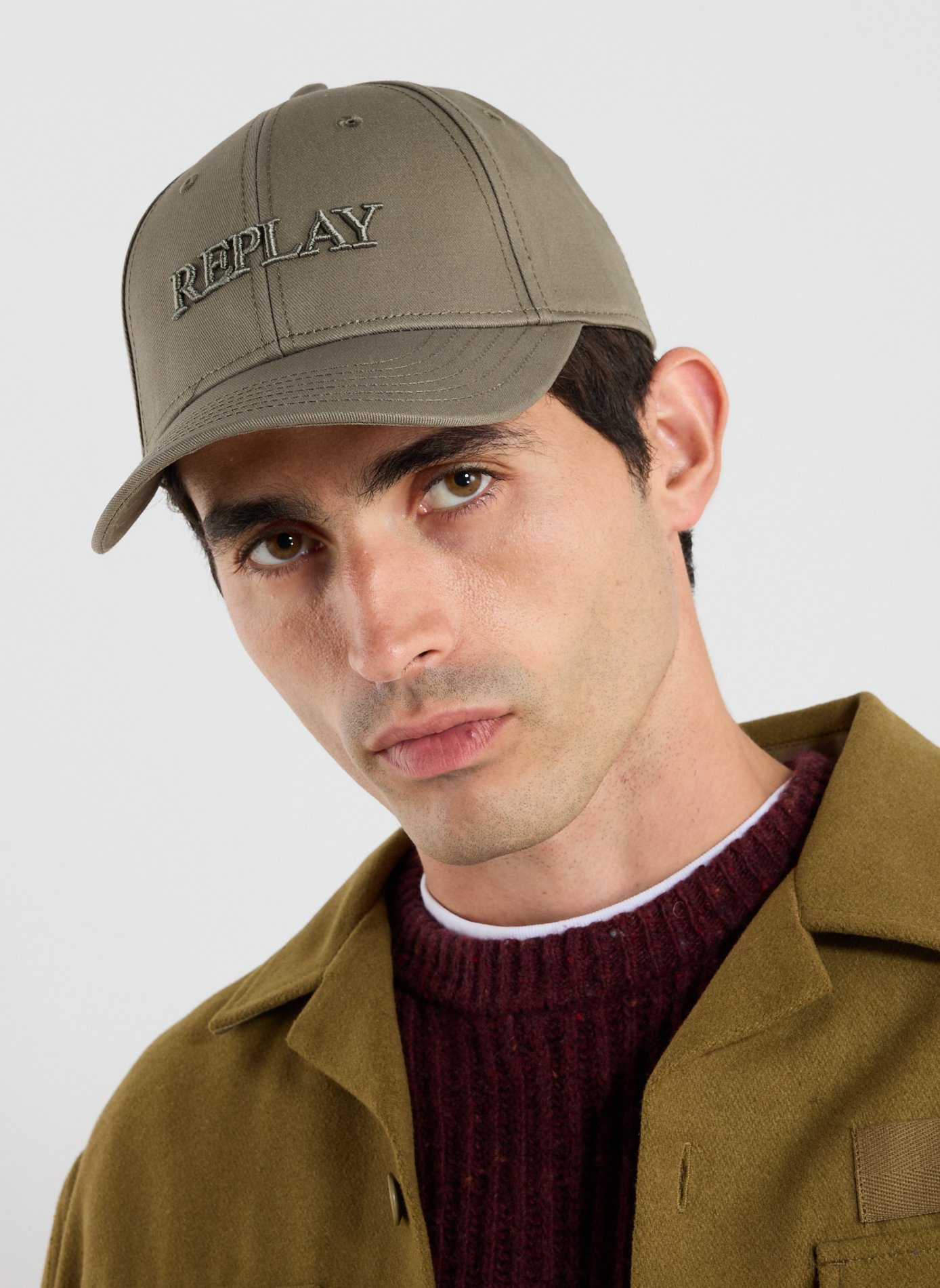 Casquette à logo brodé REPLAY Vert