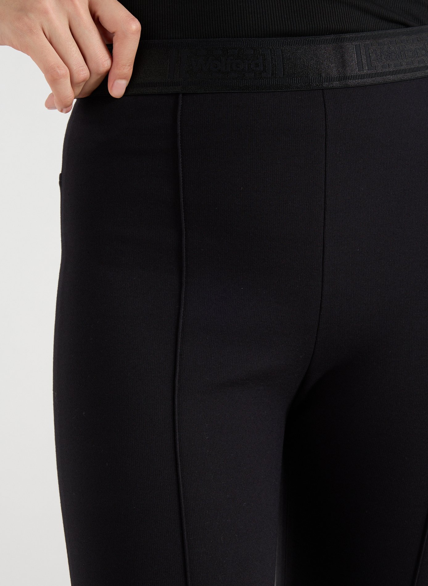 Pantalon evasé WOLFORD Noir