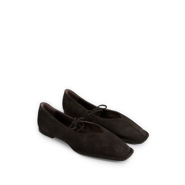 Alohas Ballerines en cuir suédé
