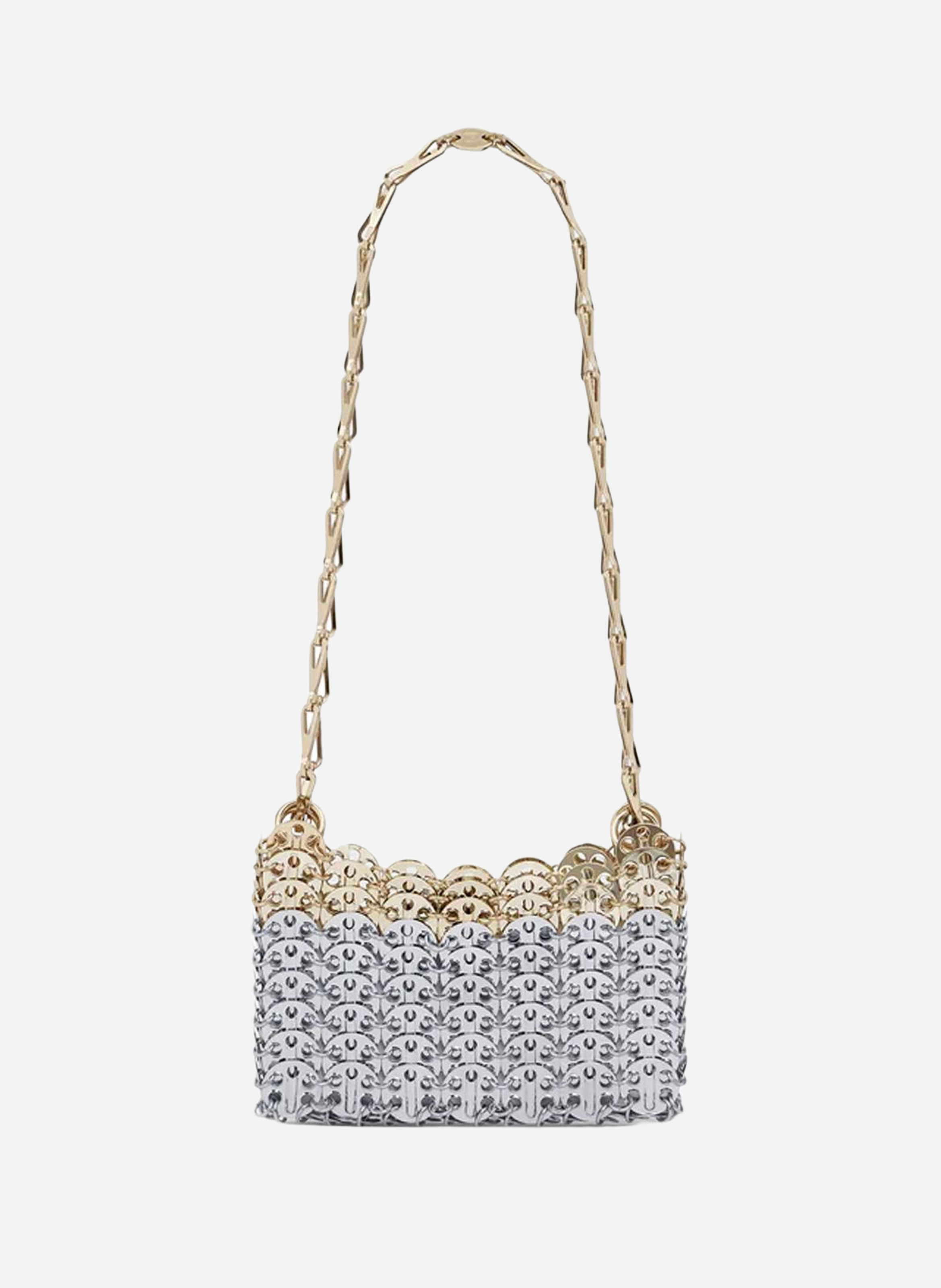 Sac 1969 nano skyline RABANNE Argent