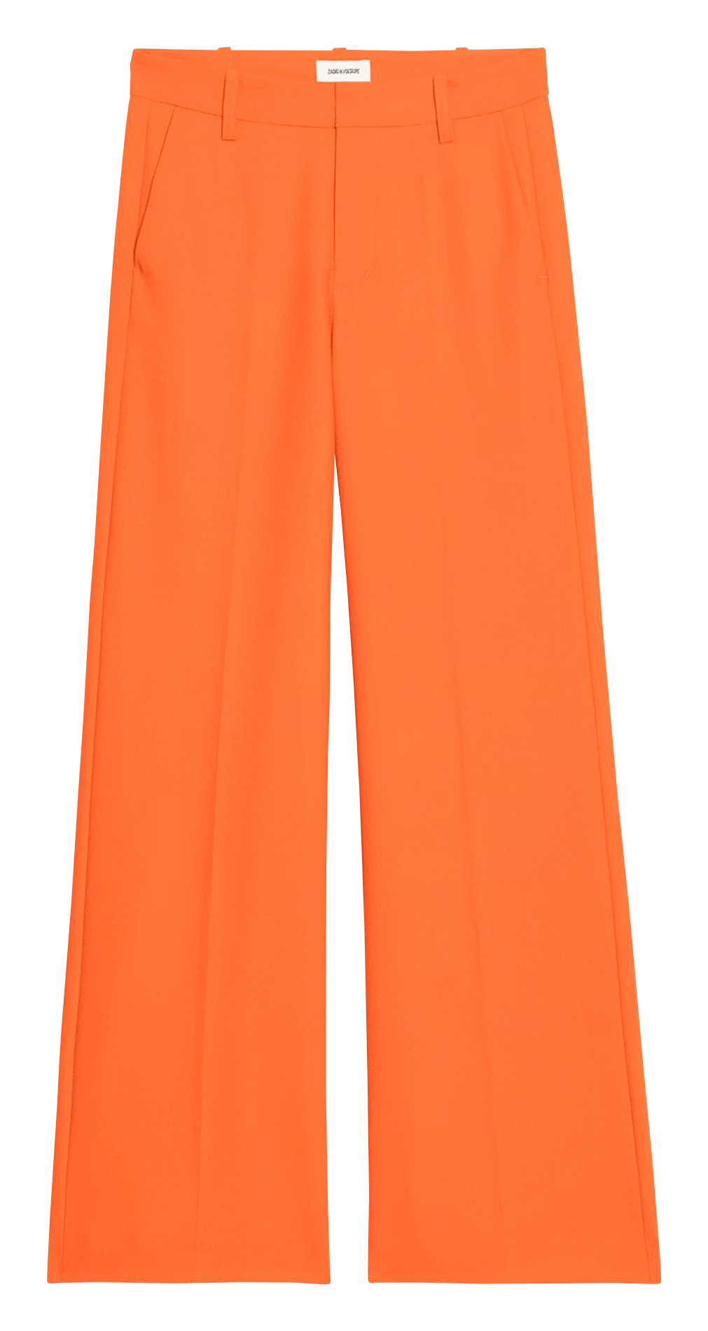 Pantalon droit taille haute panol ZADIG&VOLTAIRE Orange