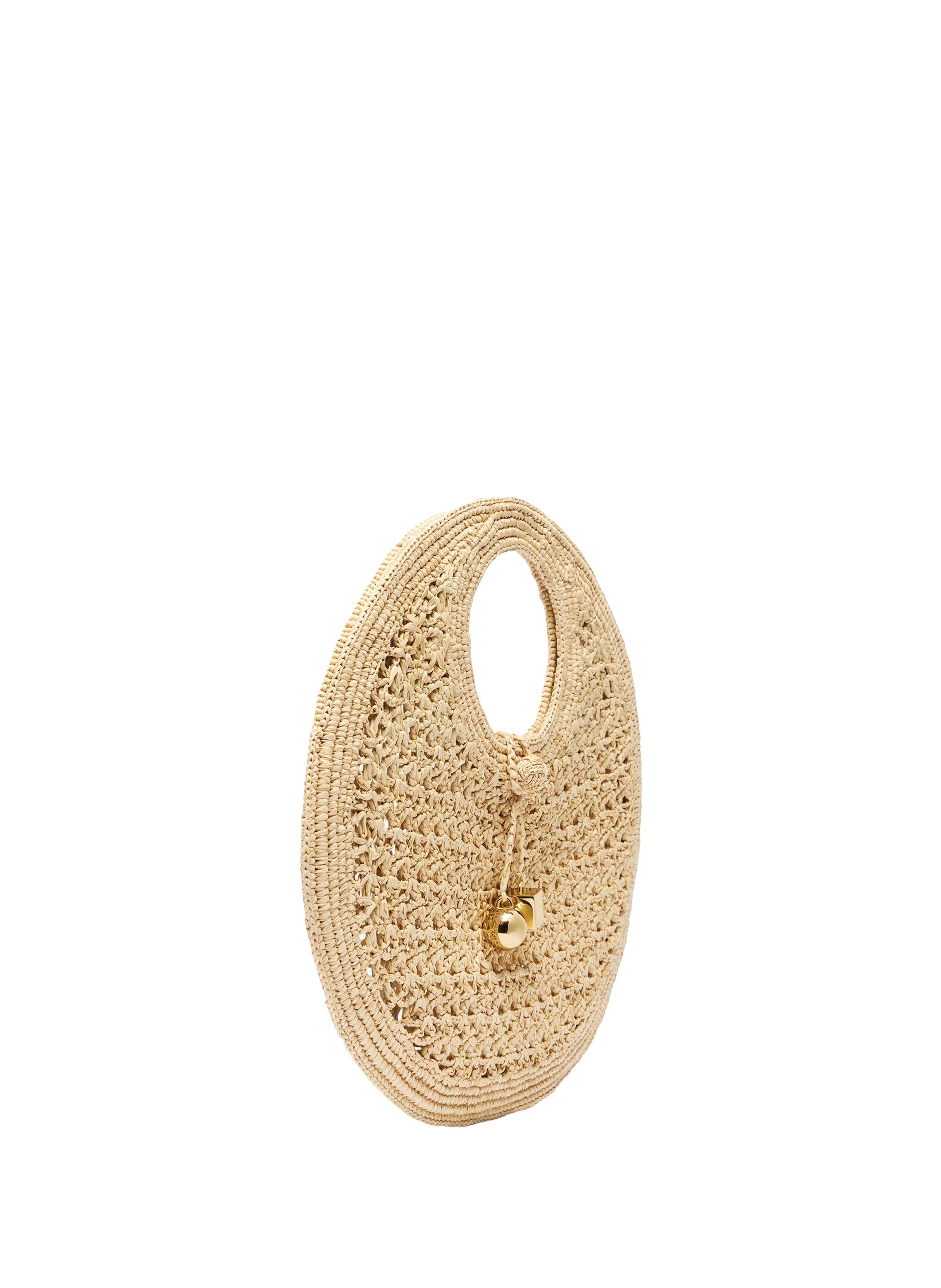 Sac à main Le Petit Rond Spiaggia JACQUEMUS Beige