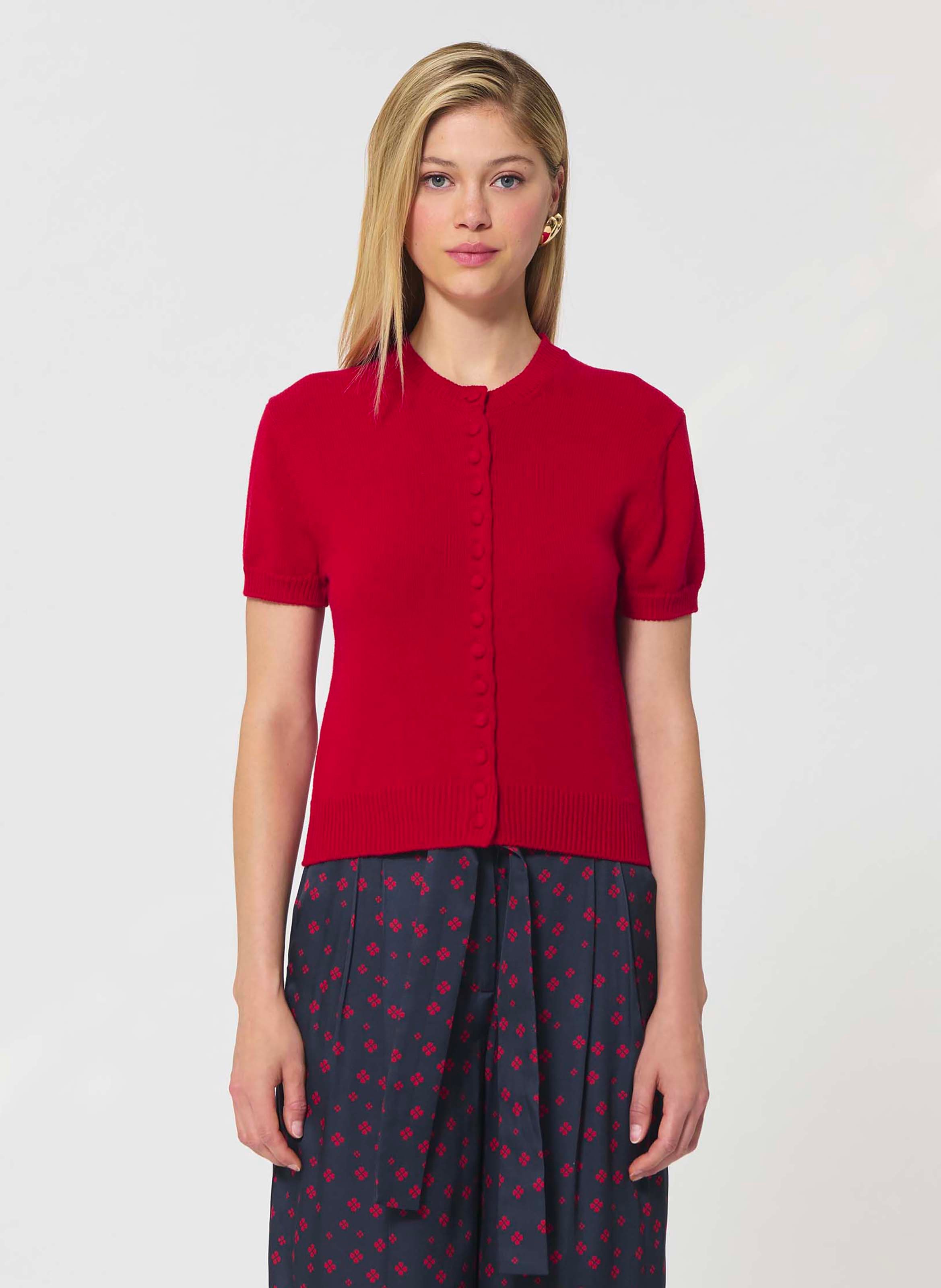 Gilet giacomo TARA JARMON Rouge
