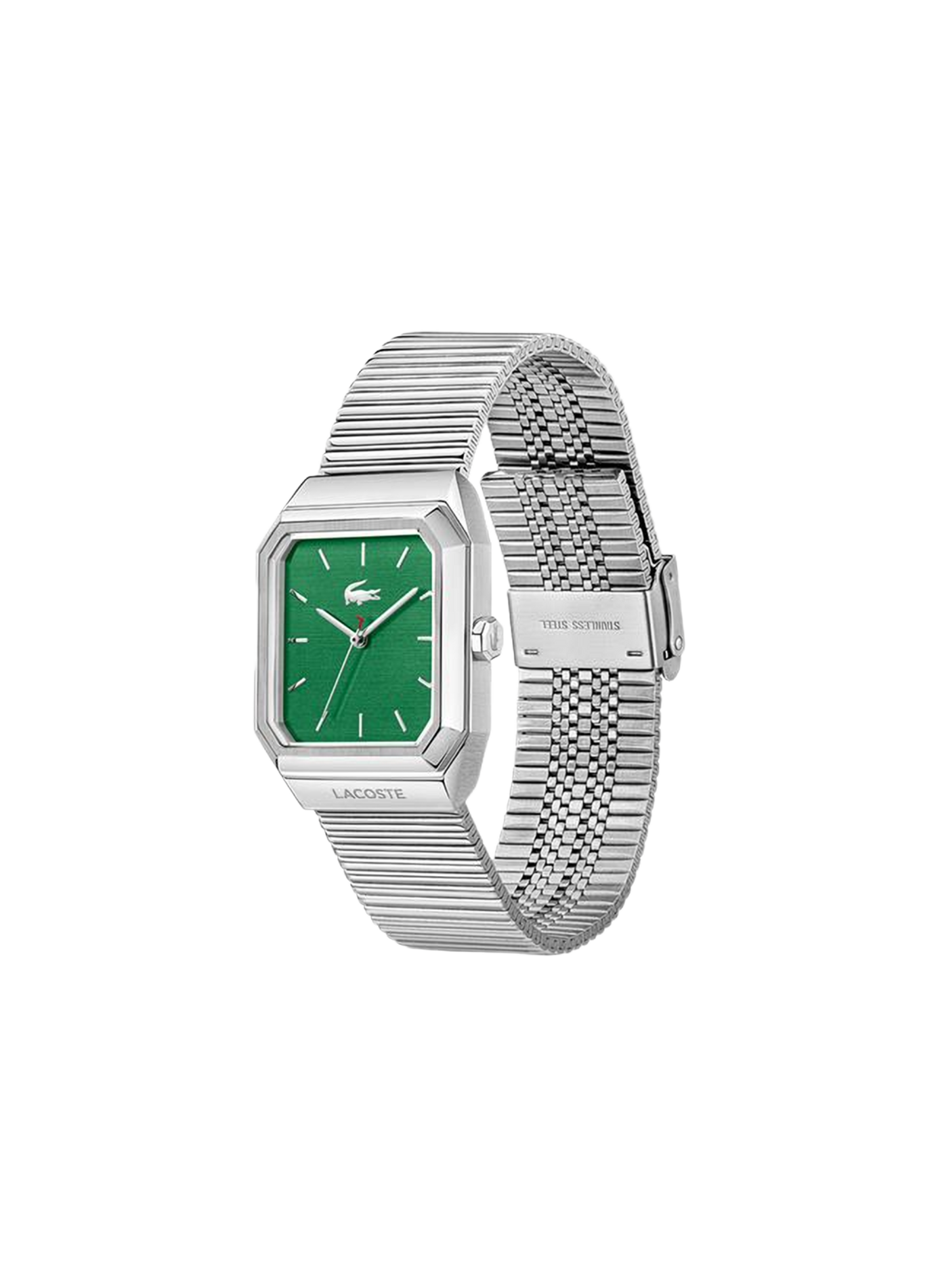 Montre quartz René en acier inoxydable LACOSTE MONTRES Vert