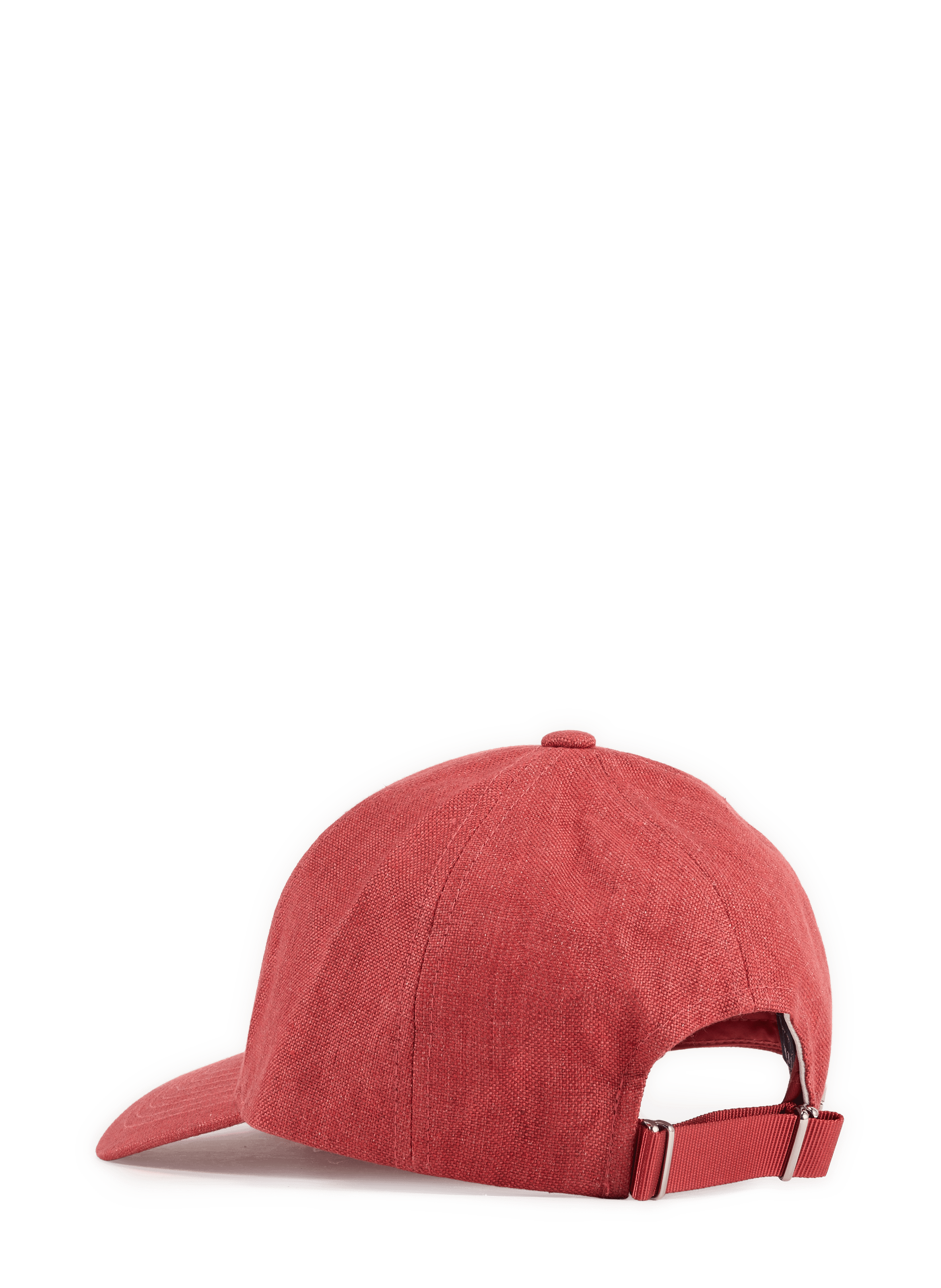 Linen baseball cap VARSITY Red