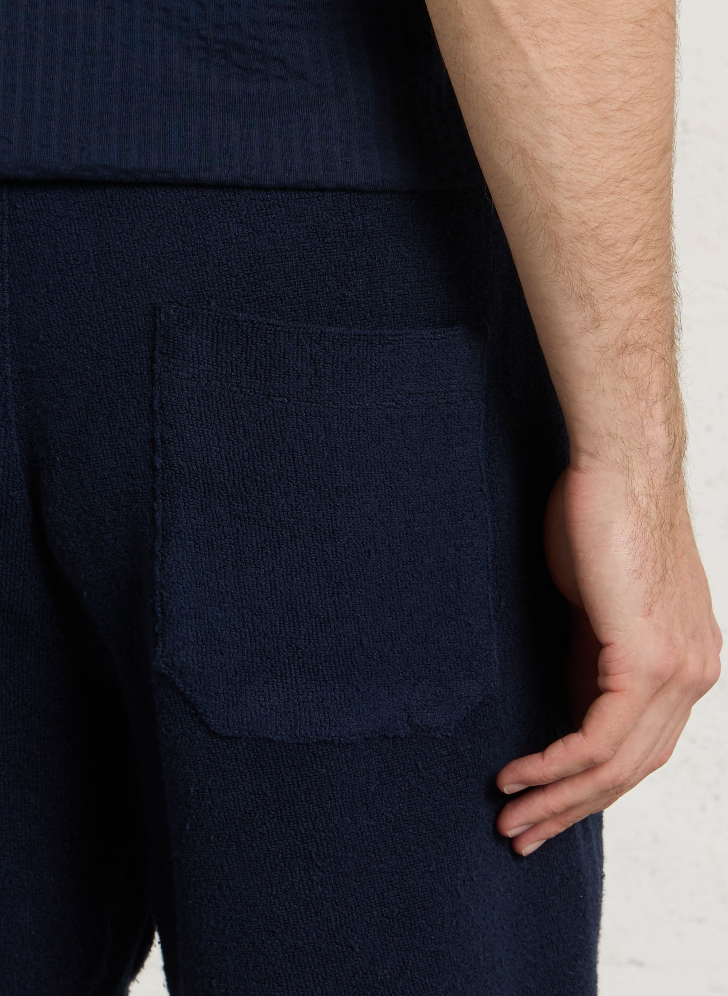 Short droit en coton heritage ARMOR-LUX Bleu