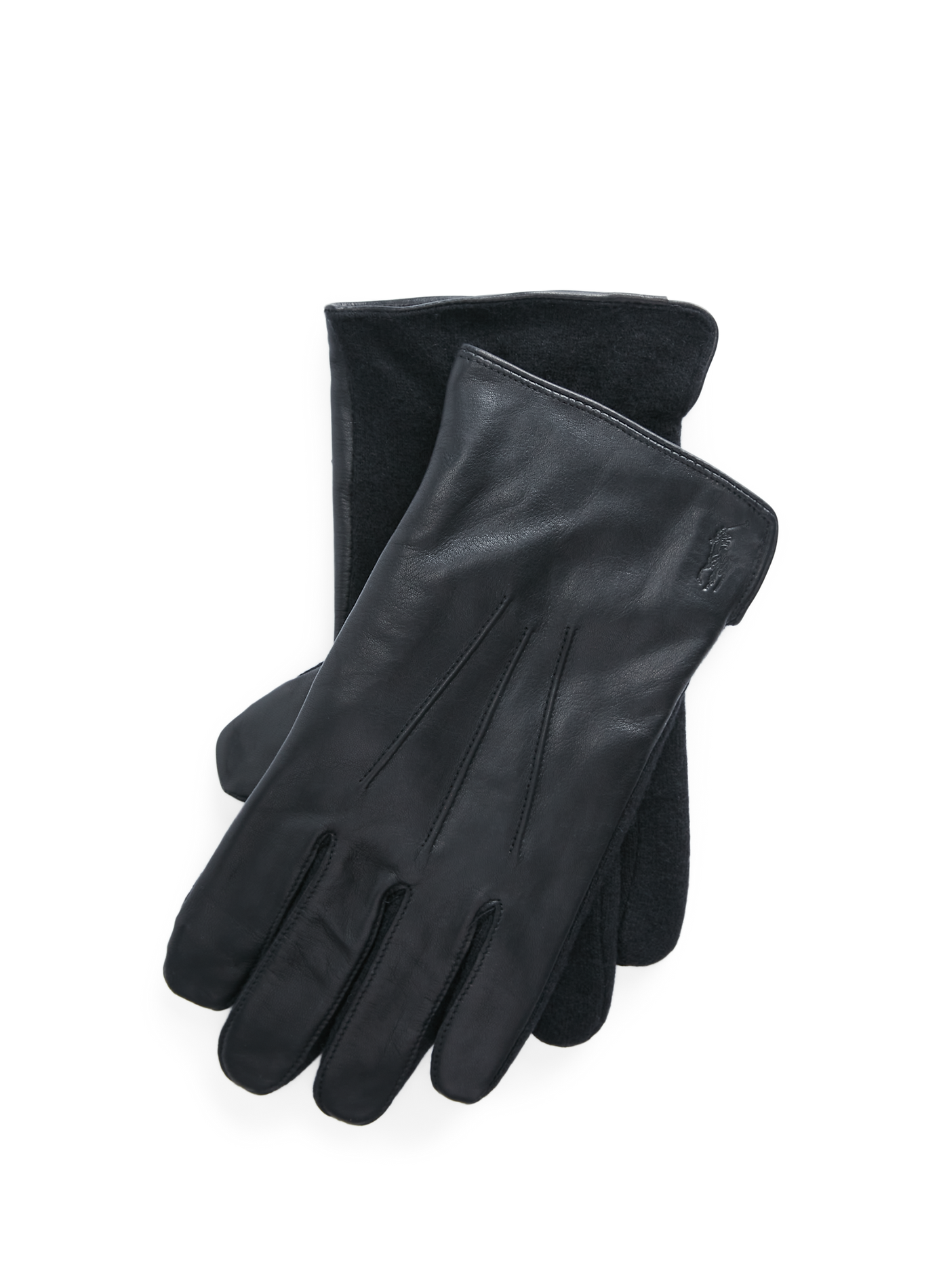 Leather gloves POLO RALPH LAUREN Black