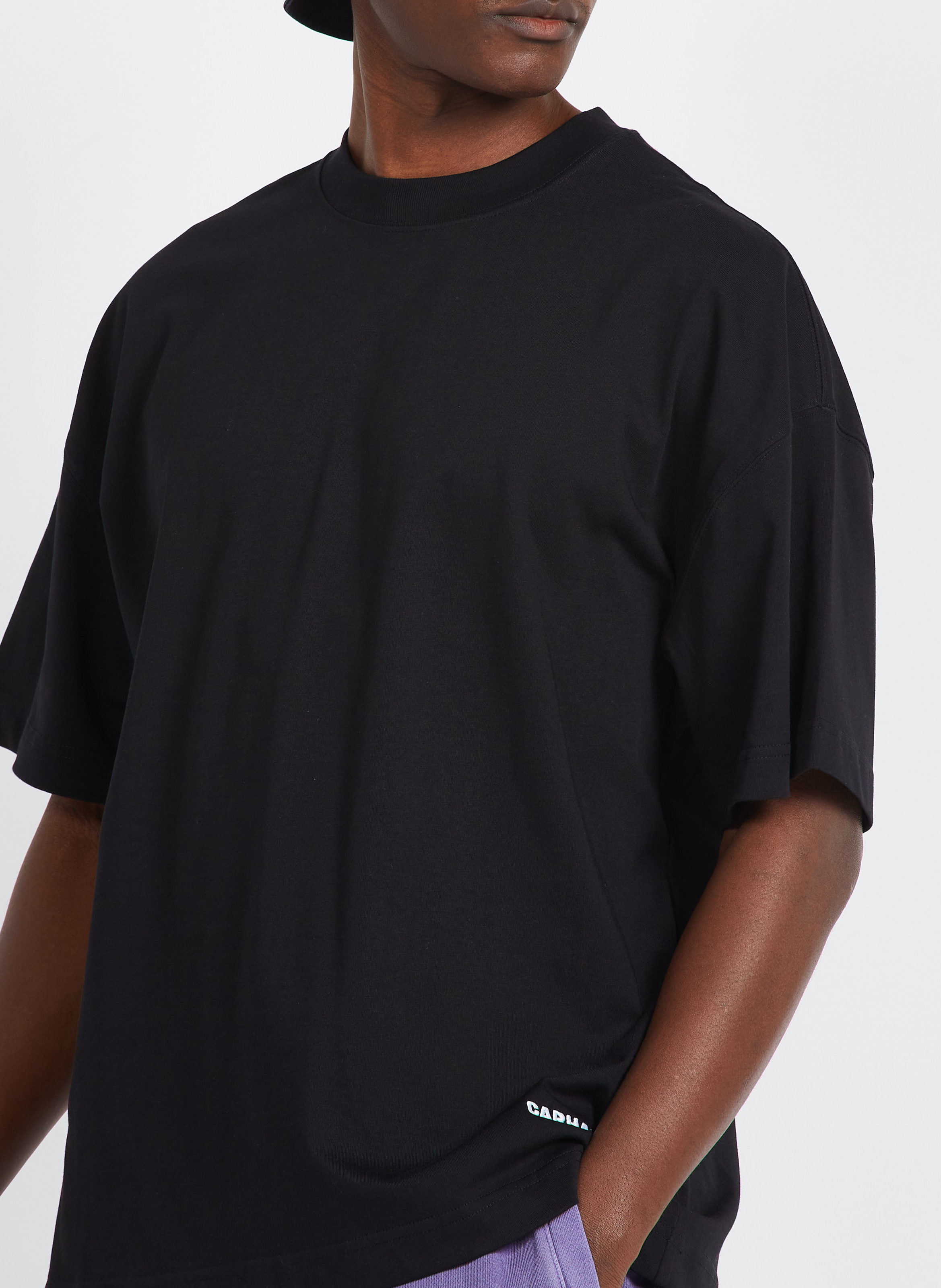 T-shirt link script CARHARTT WIP Noir