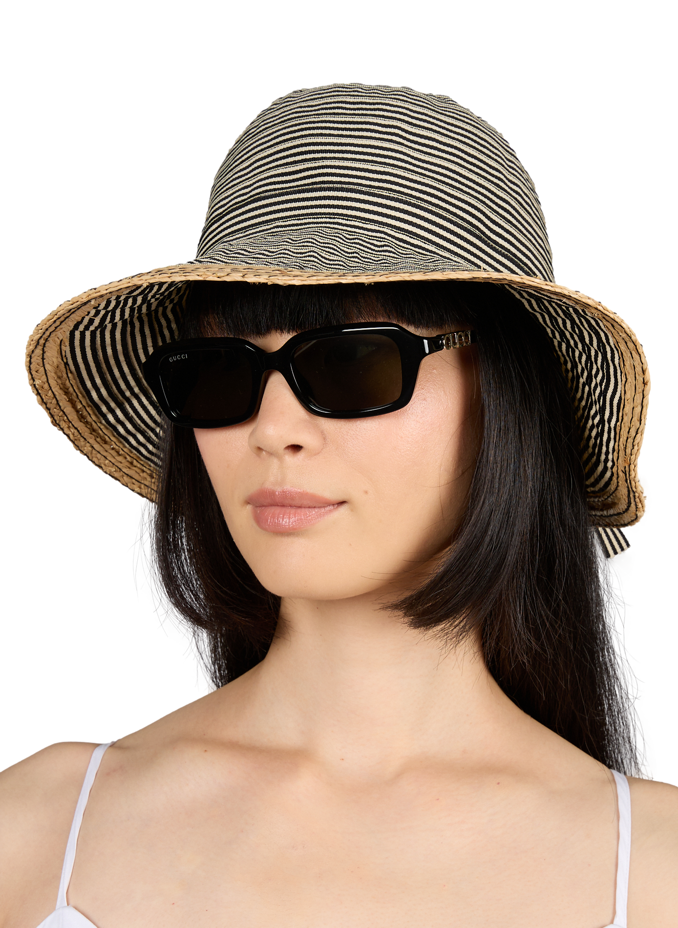 Acetate sunglasses GUCCI Black